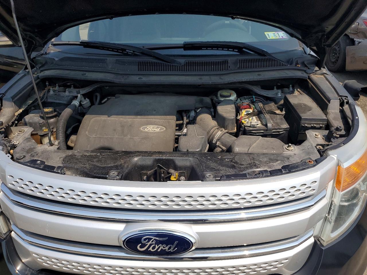 2013 Ford Explorer Xlt Black vin: 1FM5K8D86DGA61103