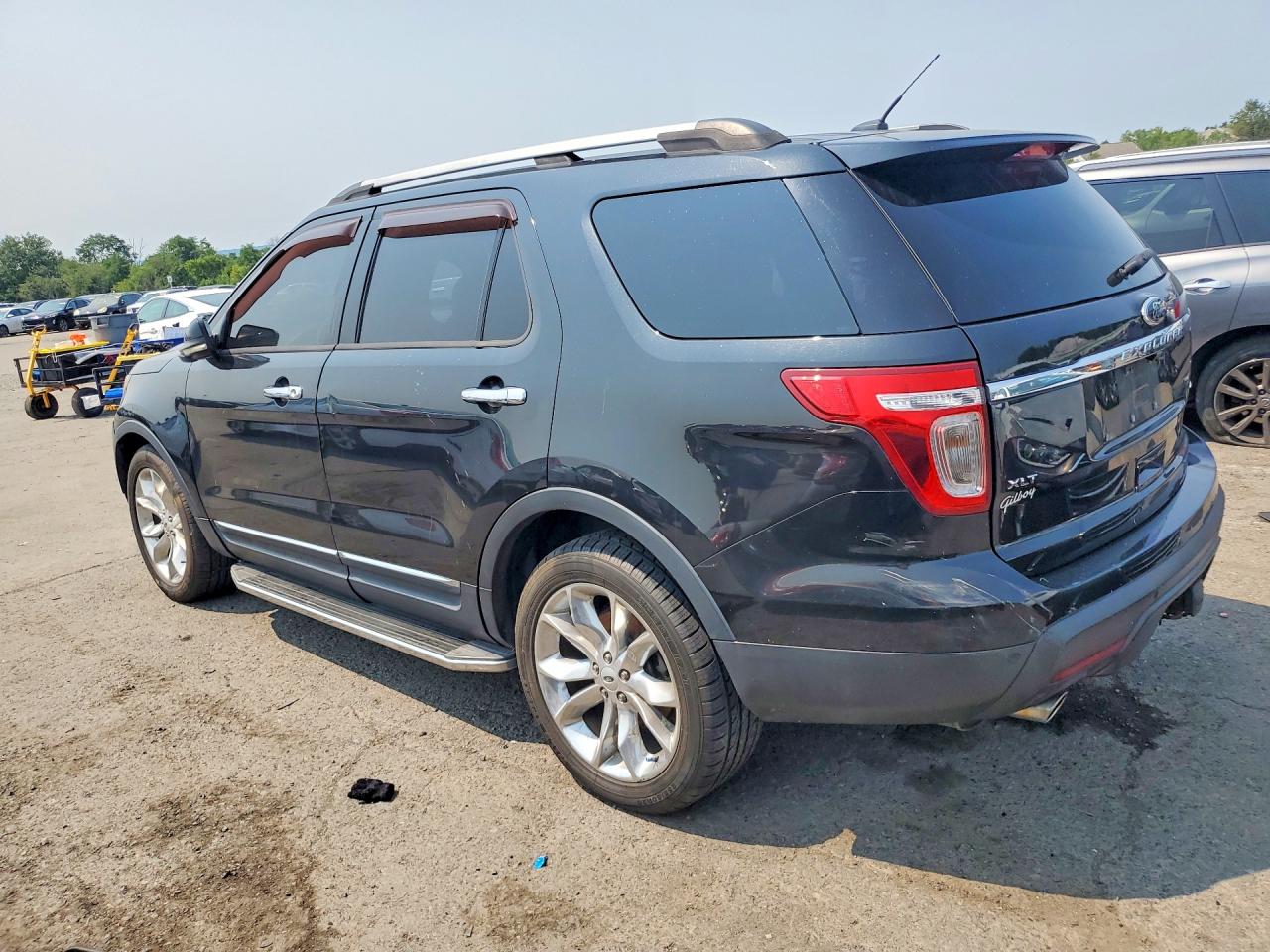 2013 Ford Explorer Xlt Black vin: 1FM5K8D86DGA61103