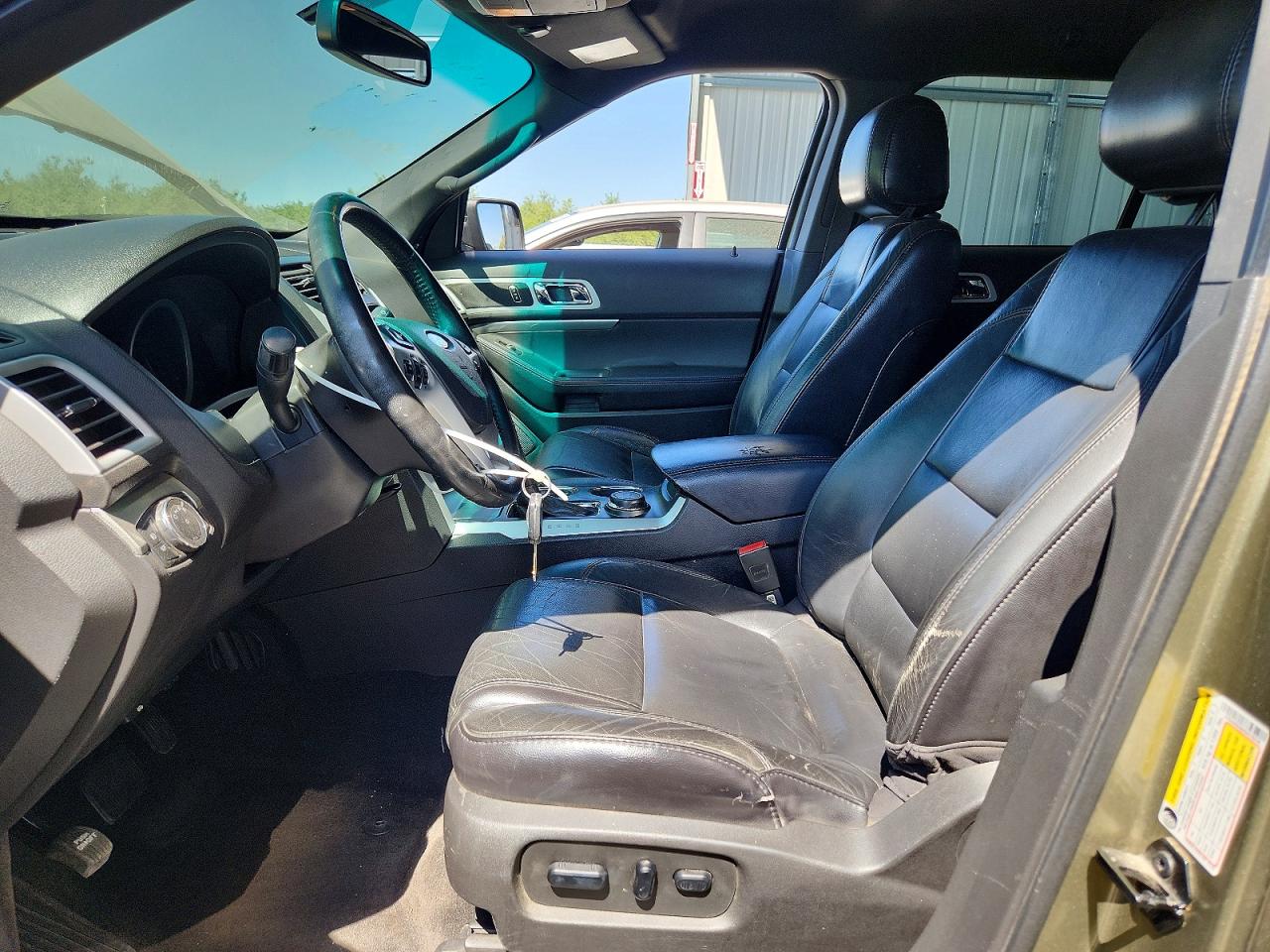 2013 Ford Explorer Xlt Green vin: 1FM5K8D86DGA76538
