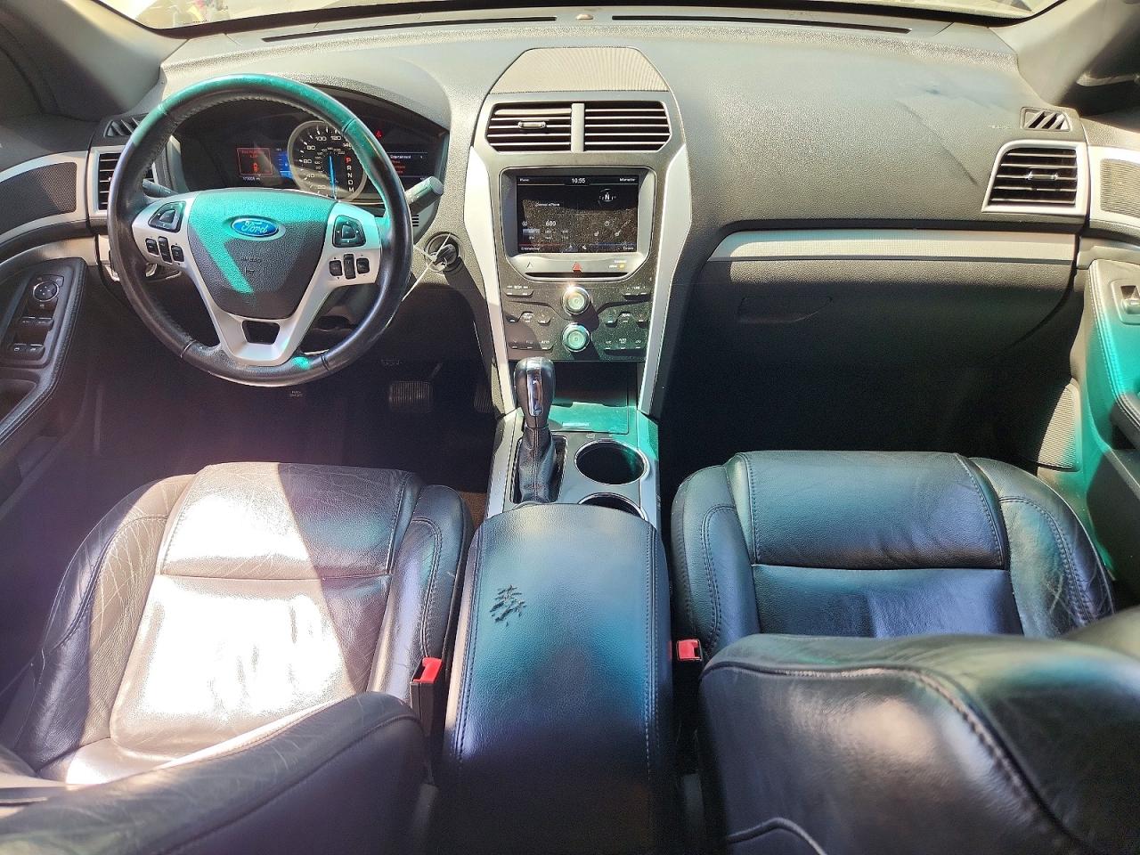2013 Ford Explorer Xlt Green vin: 1FM5K8D86DGA76538
