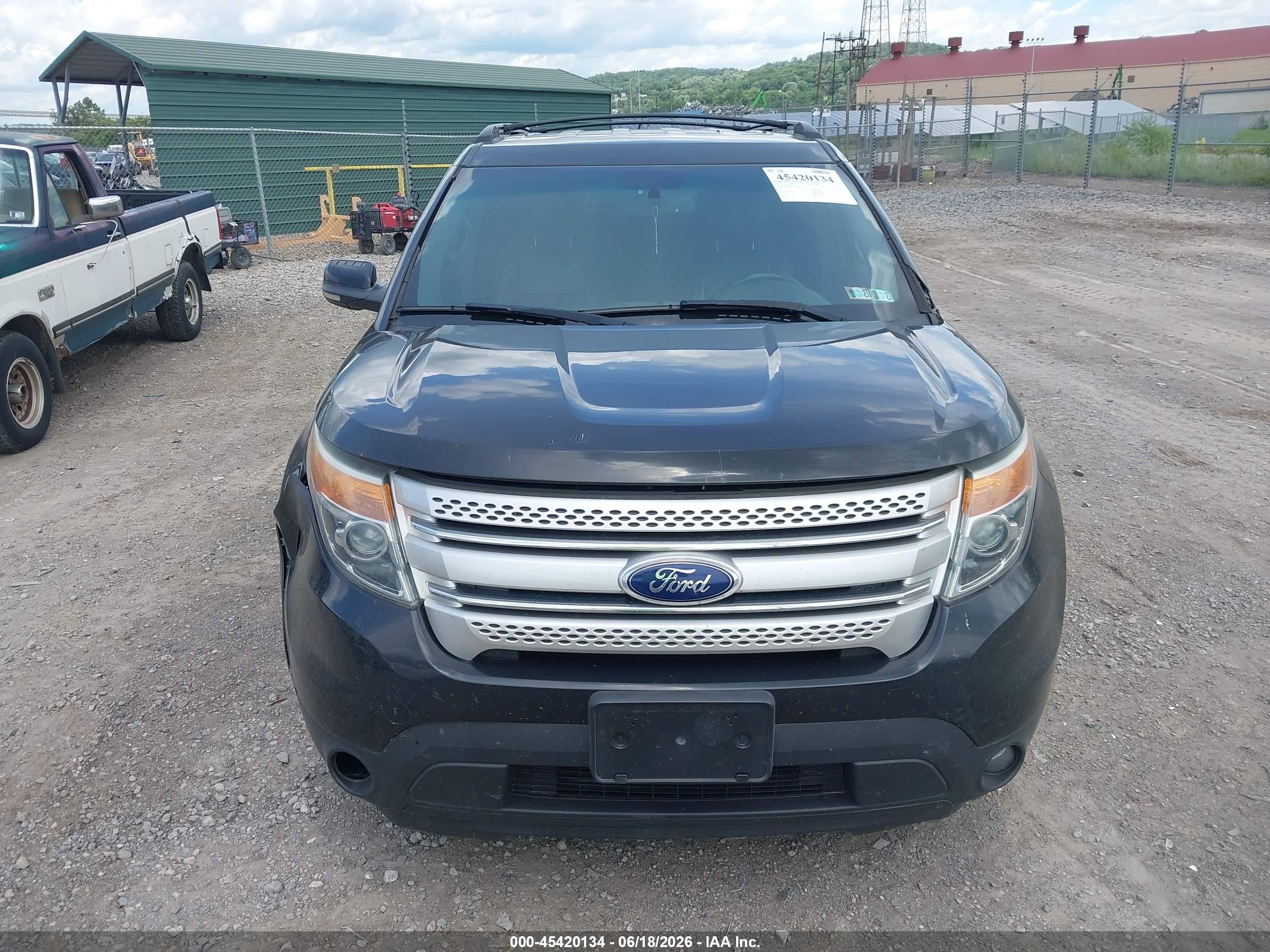 2013 Ford Explorer Xlt Black vin: 1FM5K8D86DGA78516
