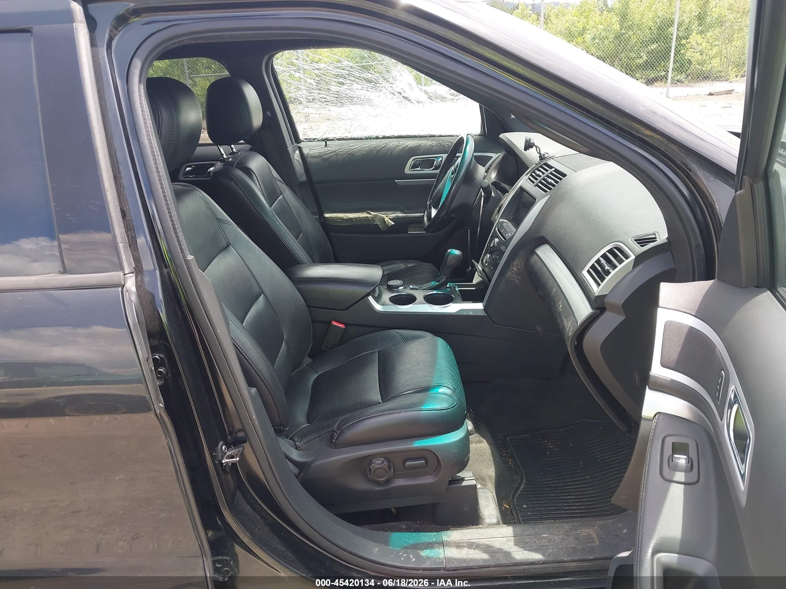 2013 Ford Explorer Xlt Black vin: 1FM5K8D86DGA78516