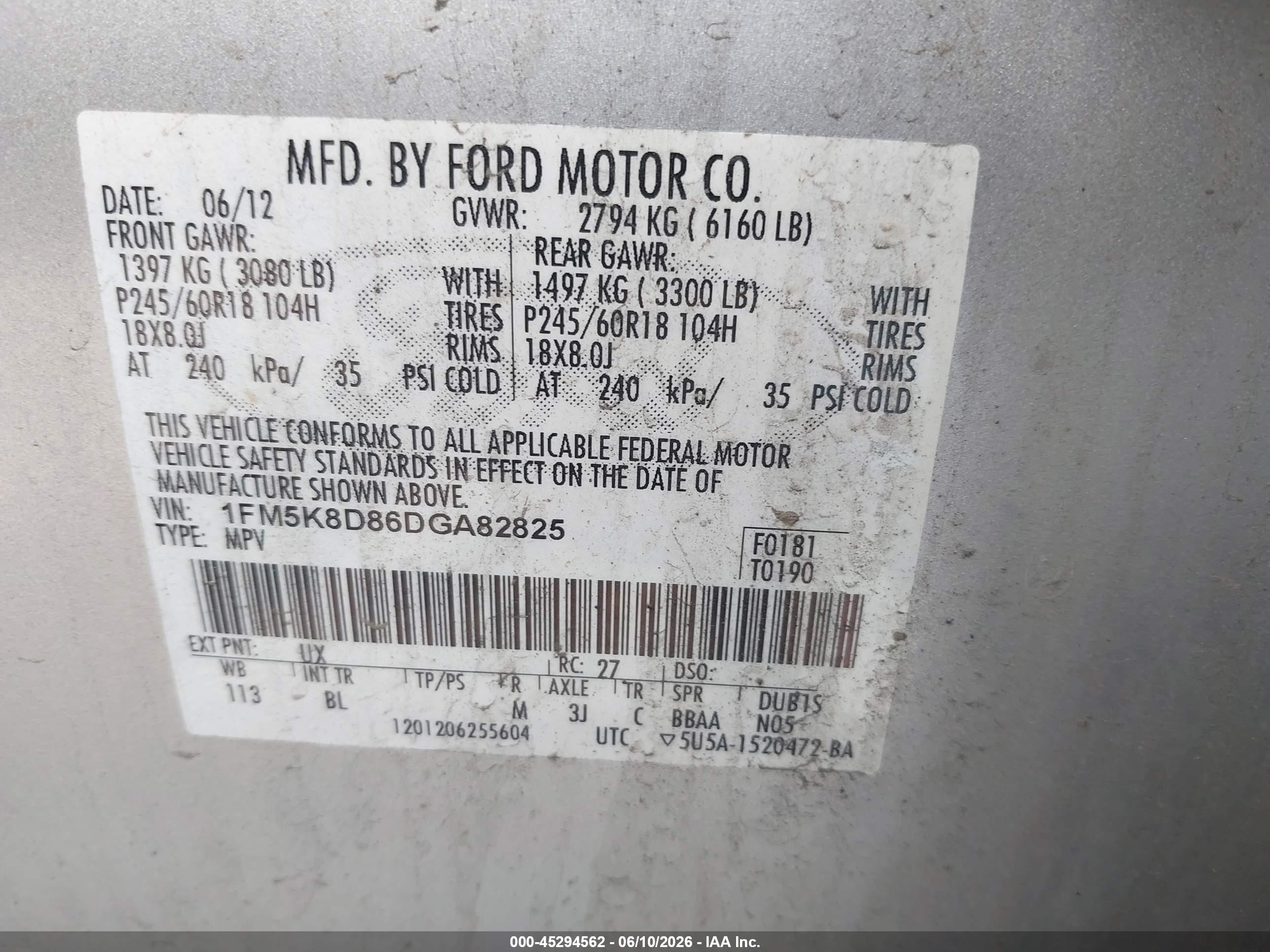 2013 Ford Explorer Xlt Silver vin: 1FM5K8D86DGA82825