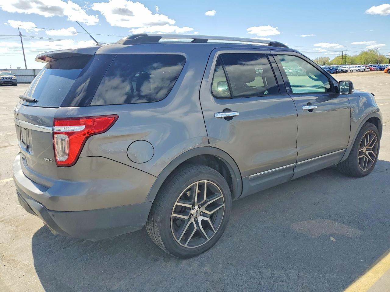 2013 Ford Explorer Xlt Charcoal vin: 1FM5K8D86DGC49457