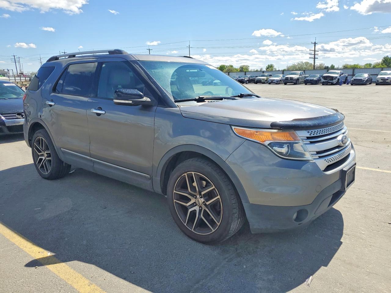 2013 Ford Explorer Xlt Charcoal vin: 1FM5K8D86DGC49457