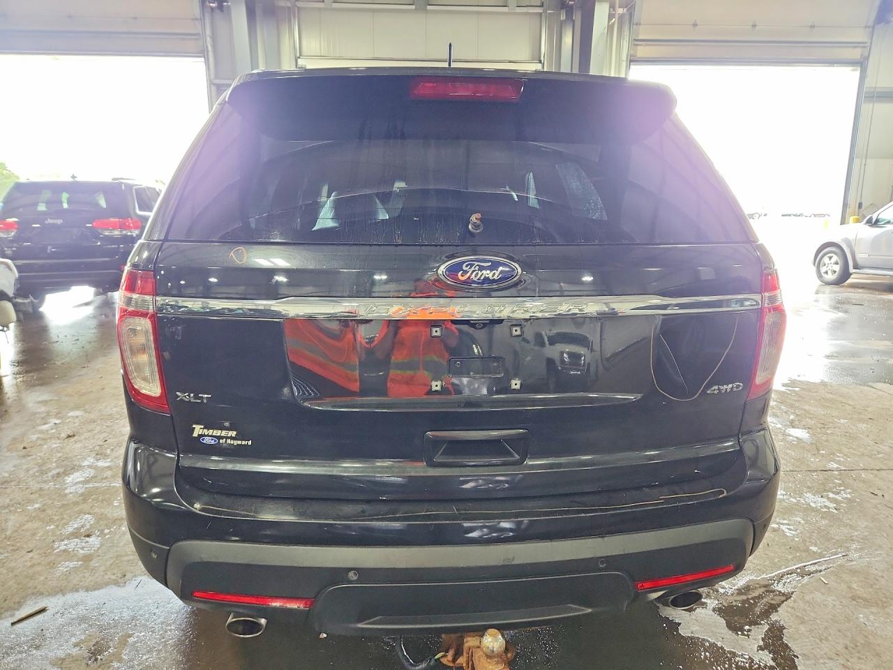 2013 Ford Explorer Xlt Черный vin: 1FM5K8D86DGC56876