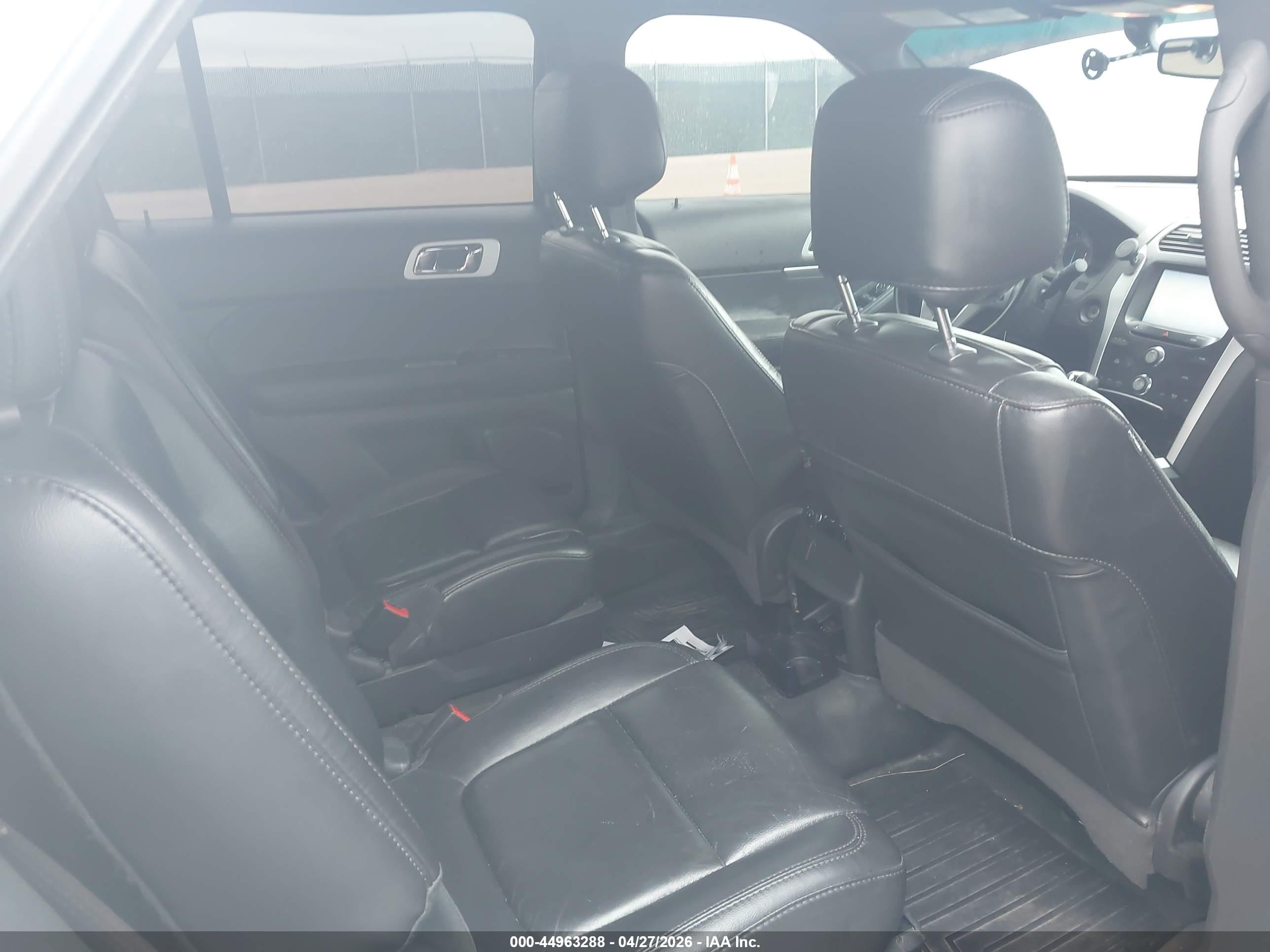 2013 Ford Explorer Xlt White vin: 1FM5K8D86DGC80806