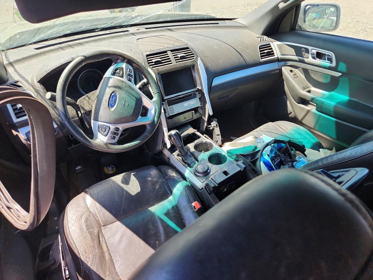2013 Ford Explorer Xlt Green vin: 1FM5K8D86DGC81812