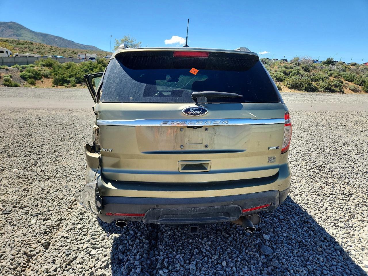 2013 Ford Explorer Xlt Green vin: 1FM5K8D86DGC81812