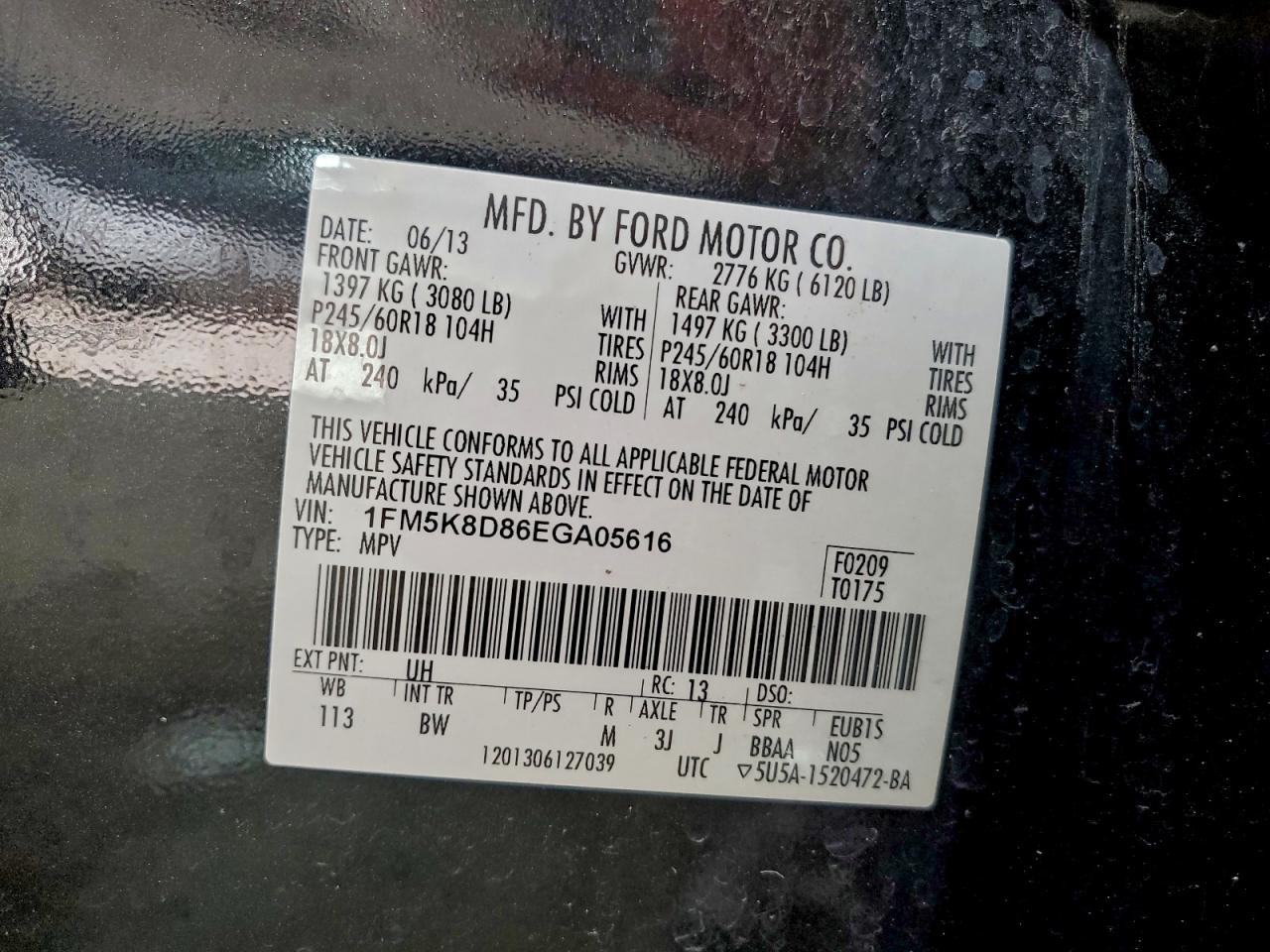 2014 Ford Explorer Xlt Black vin: 1FM5K8D86EGA05616