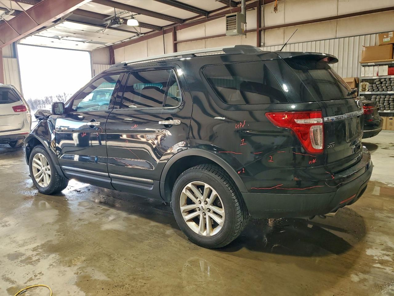 2014 Ford Explorer Xlt Black vin: 1FM5K8D86EGA05616