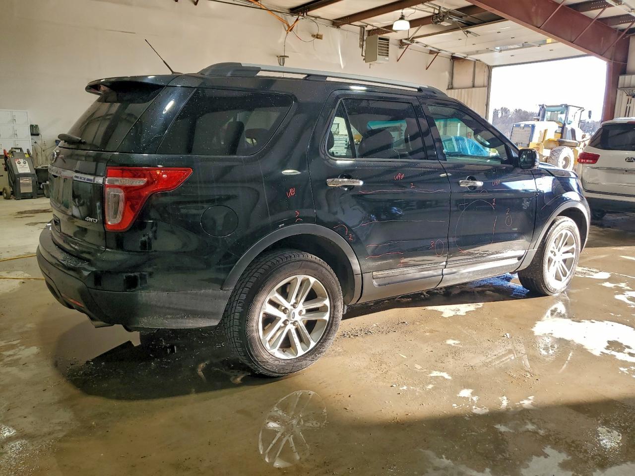 2014 Ford Explorer Xlt Black vin: 1FM5K8D86EGA05616