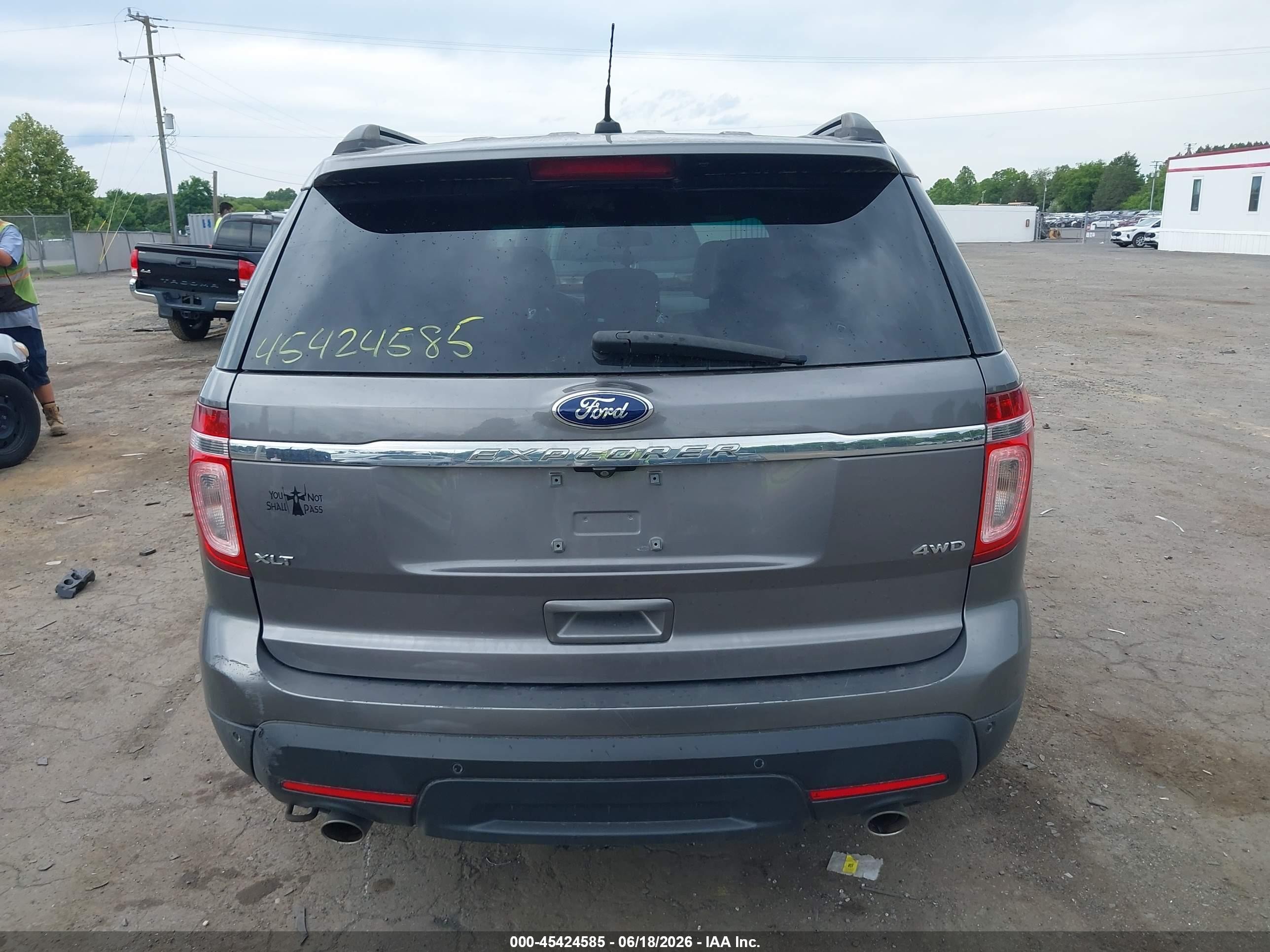 2014 Ford Explorer Xlt Gray vin: 1FM5K8D86EGA68022
