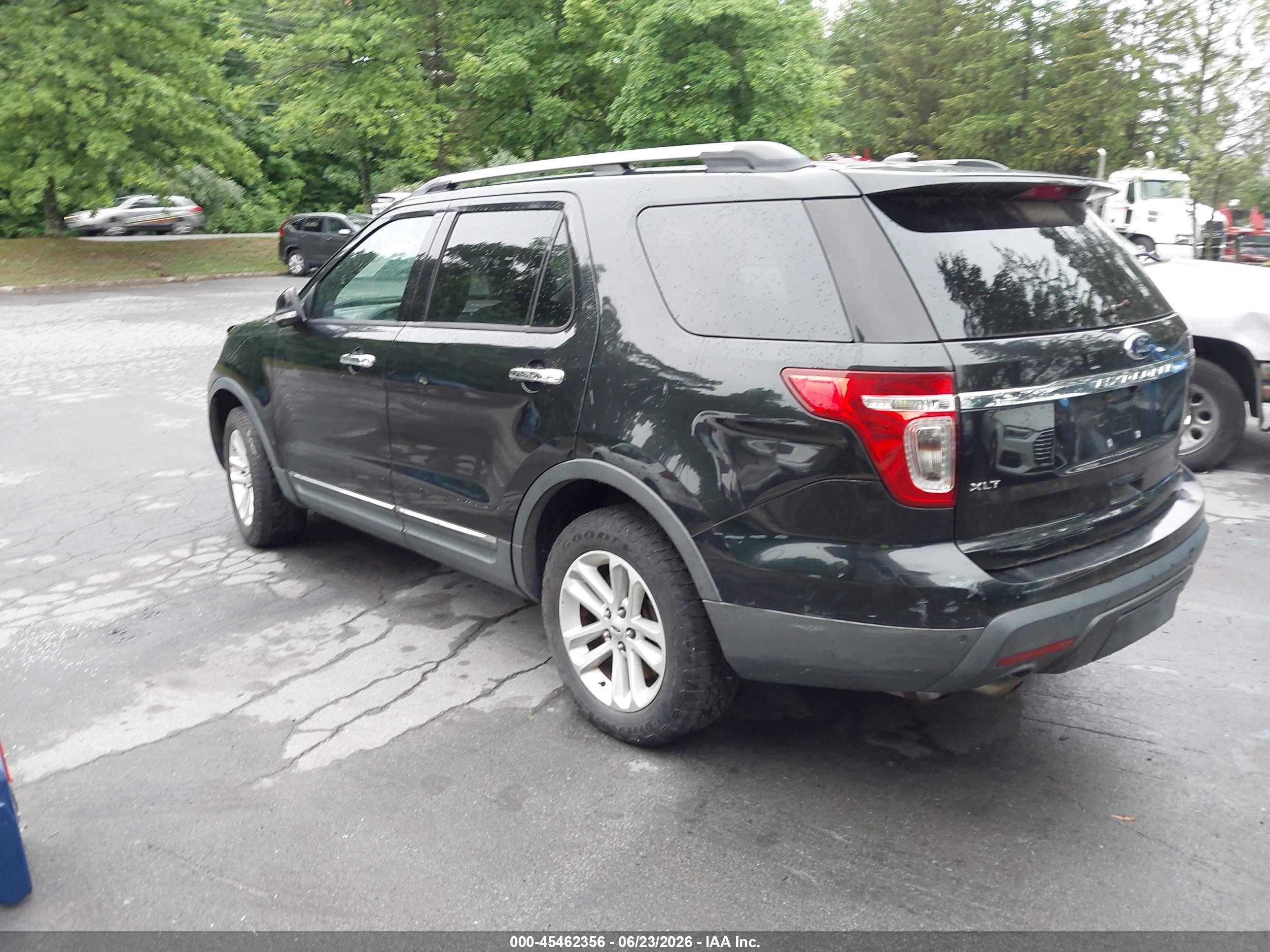 2014 Ford Explorer Xlt Black vin: 1FM5K8D86EGA77819