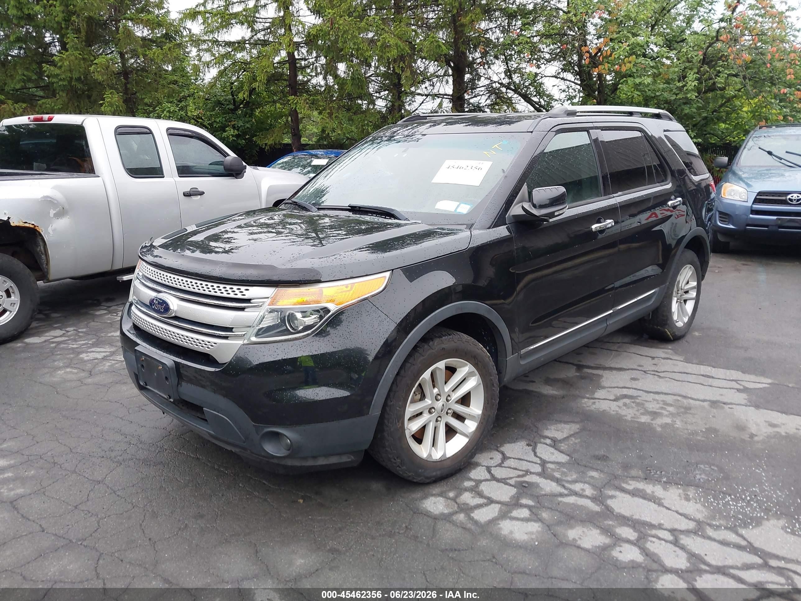 2014 Ford Explorer Xlt Black vin: 1FM5K8D86EGA77819