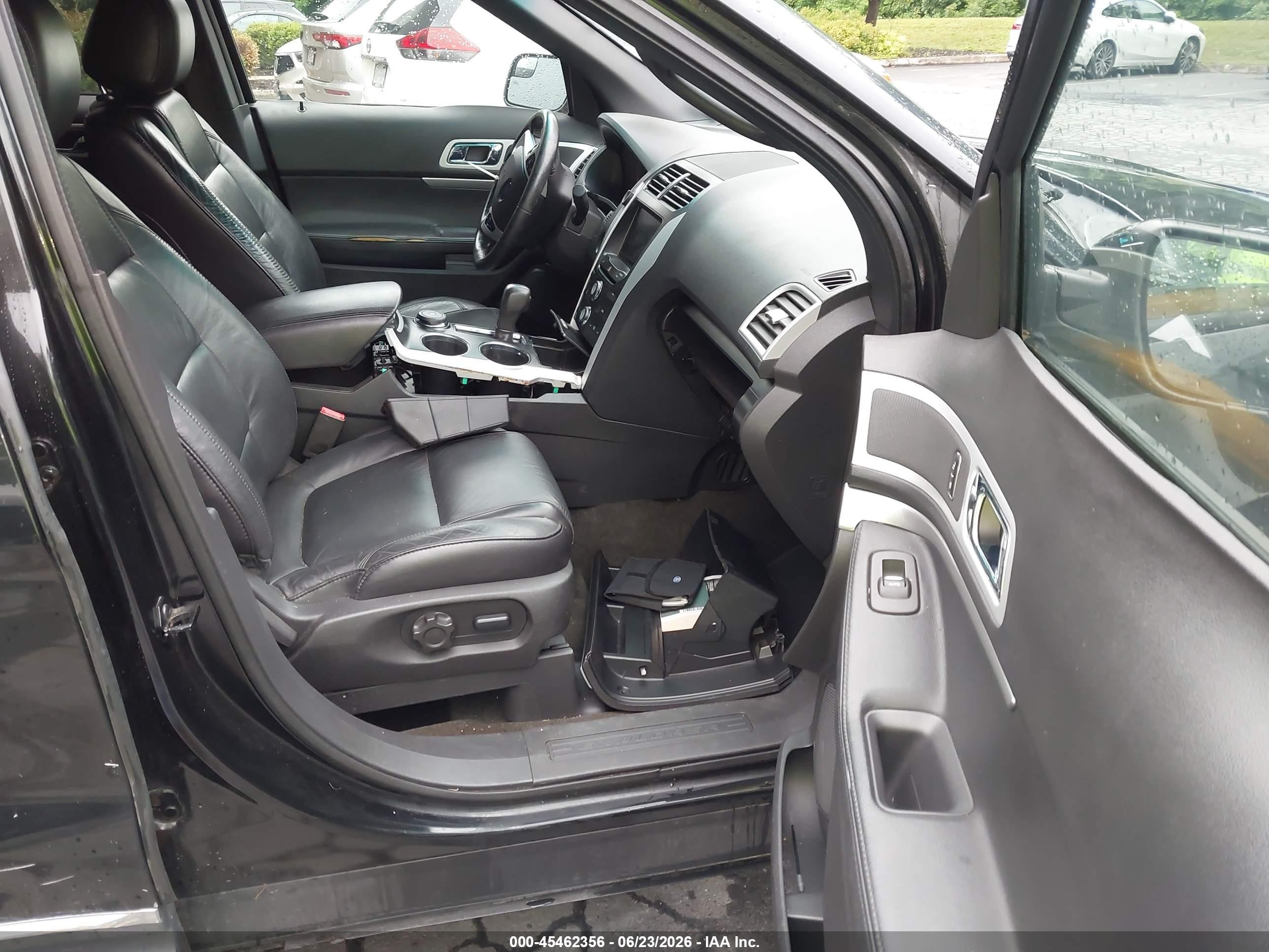 2014 Ford Explorer Xlt Black vin: 1FM5K8D86EGA77819