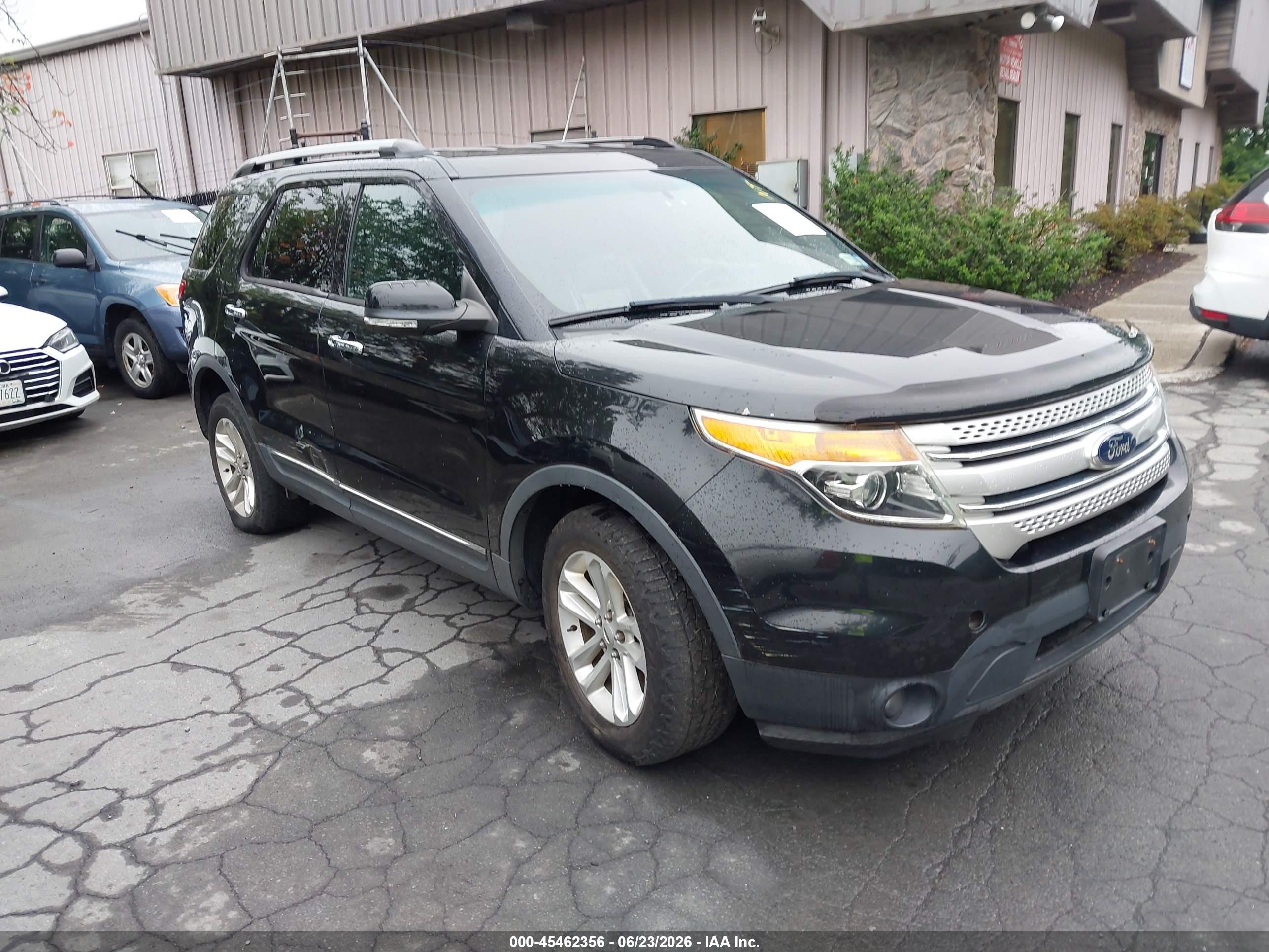 2014 Ford Explorer Xlt Black vin: 1FM5K8D86EGA77819