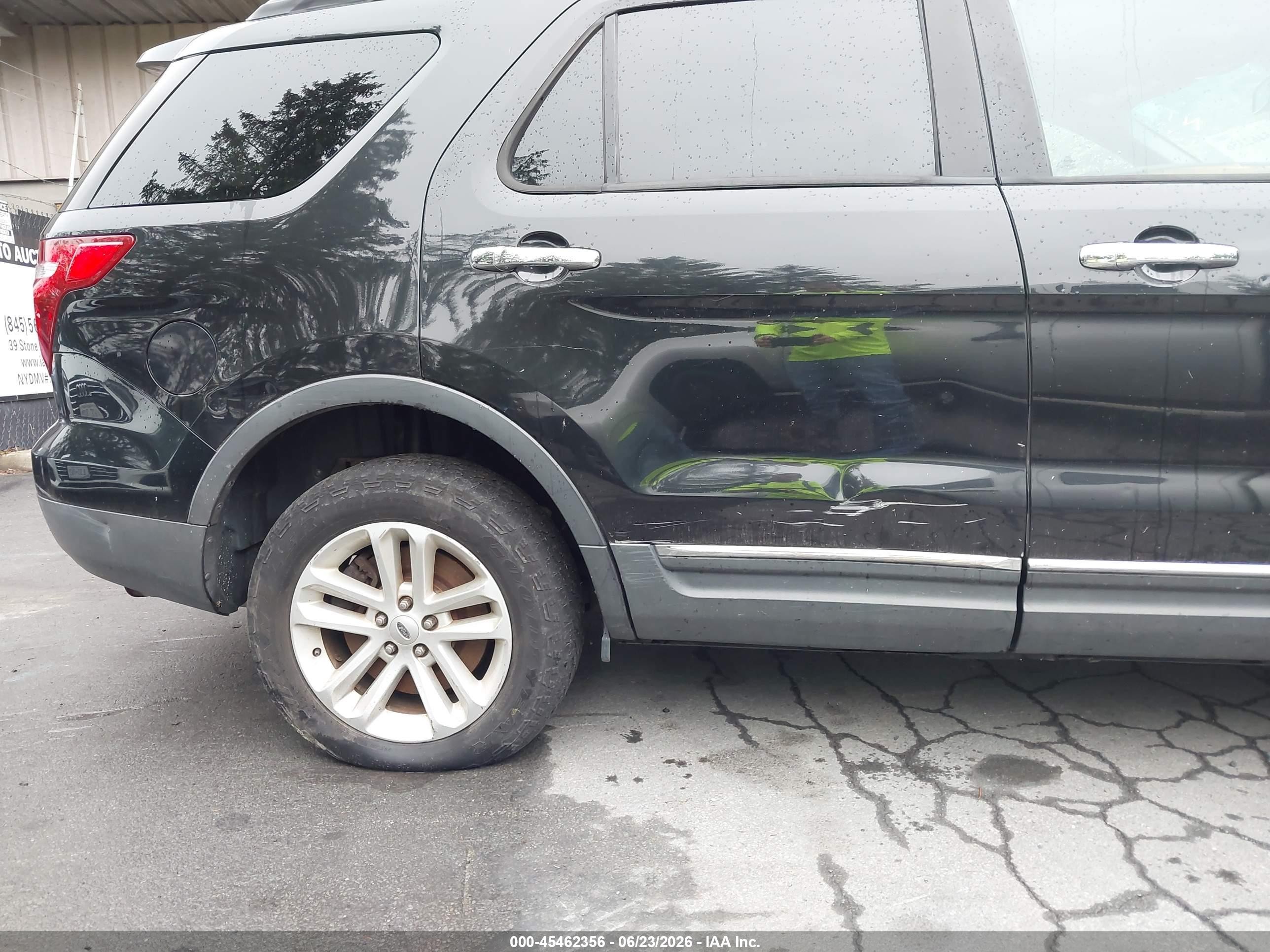 2014 Ford Explorer Xlt Black vin: 1FM5K8D86EGA77819