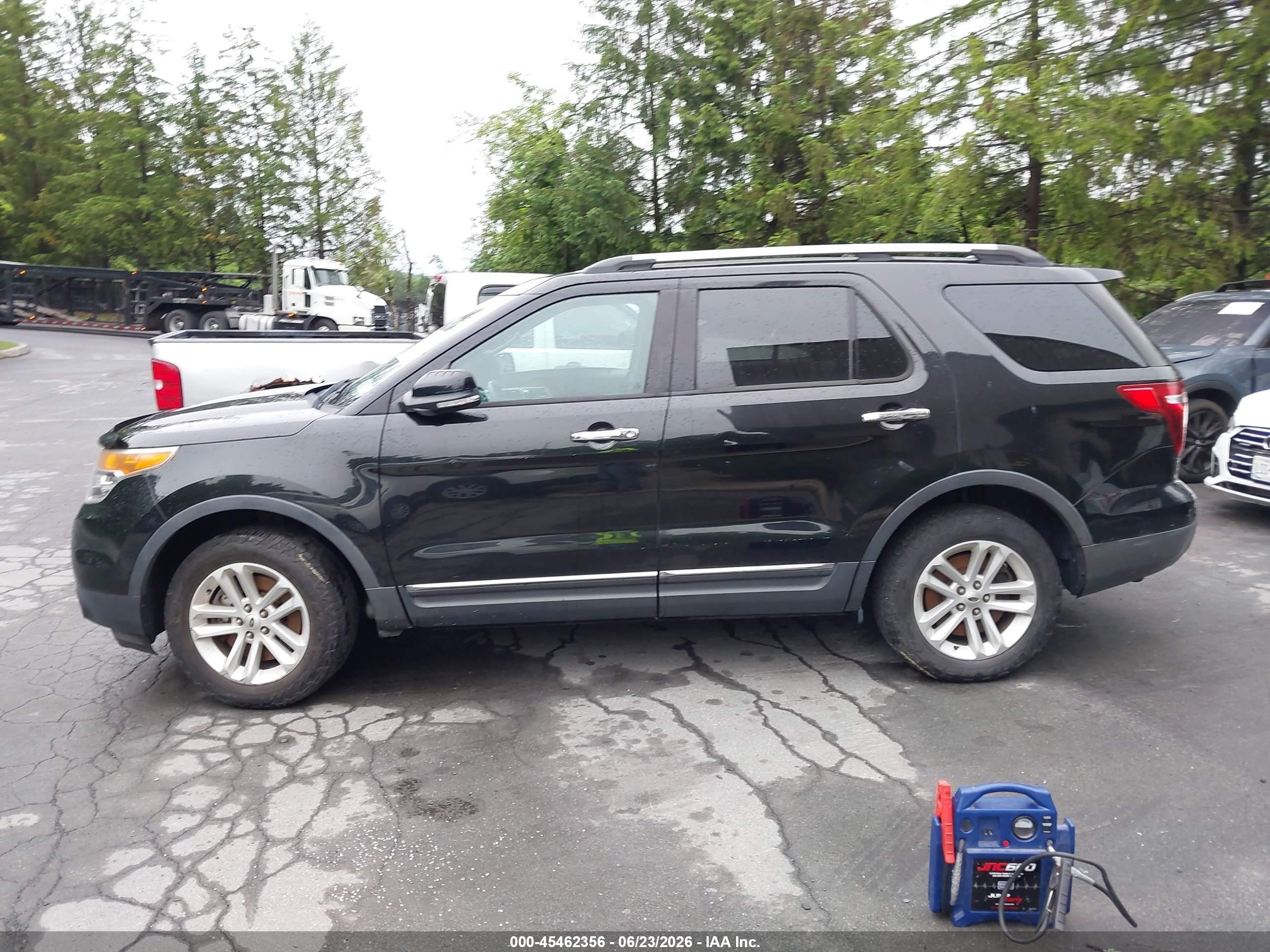 2014 Ford Explorer Xlt Black vin: 1FM5K8D86EGA77819