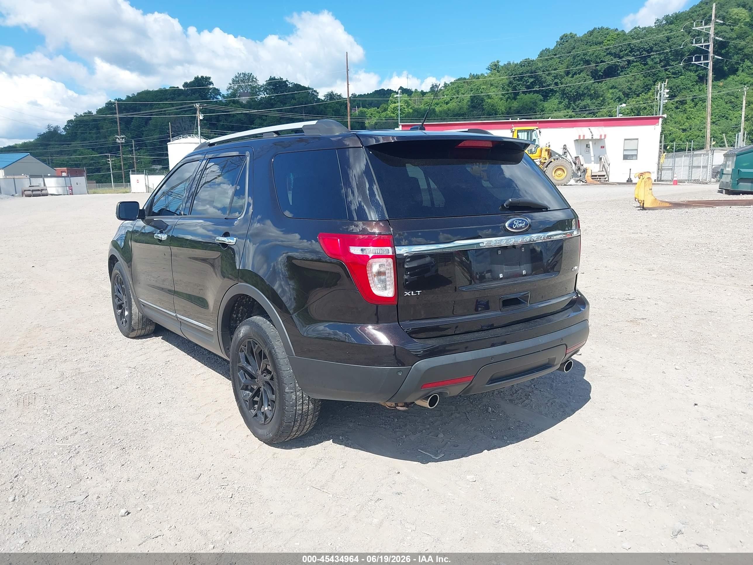 2014 Ford Explorer Xlt Black vin: 1FM5K8D86EGA79053
