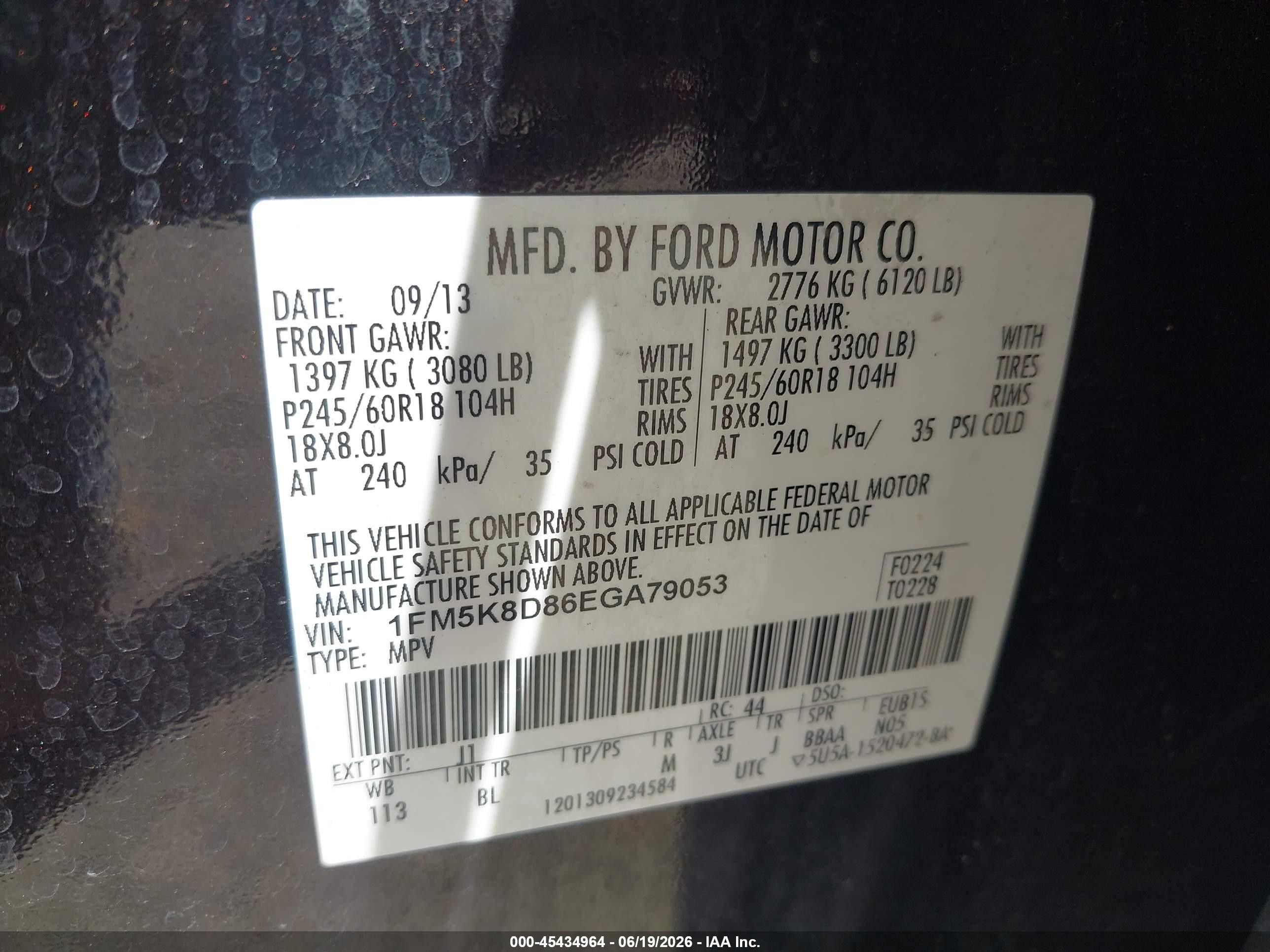 2014 Ford Explorer Xlt Black vin: 1FM5K8D86EGA79053