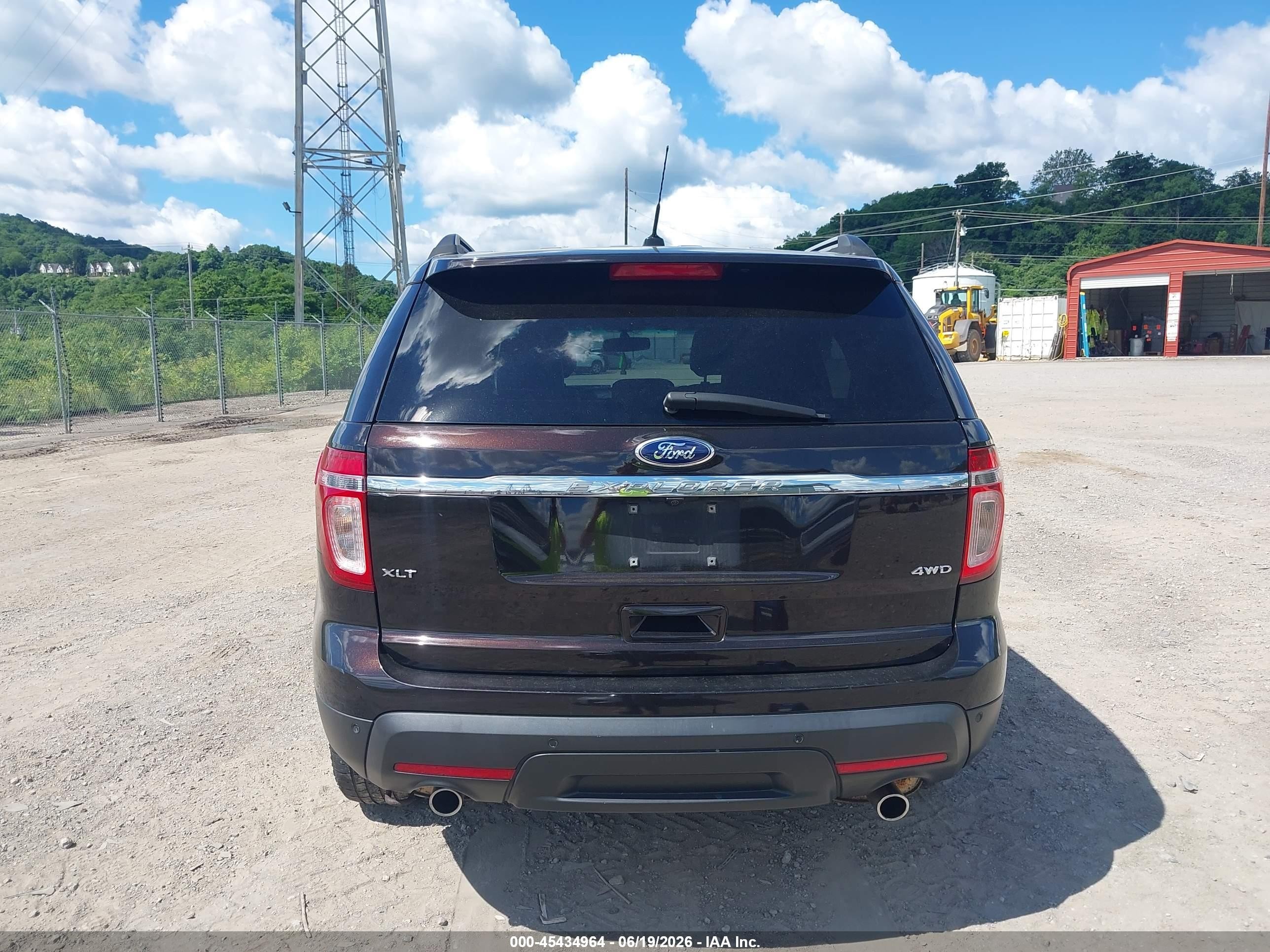 2014 Ford Explorer Xlt Black vin: 1FM5K8D86EGA79053