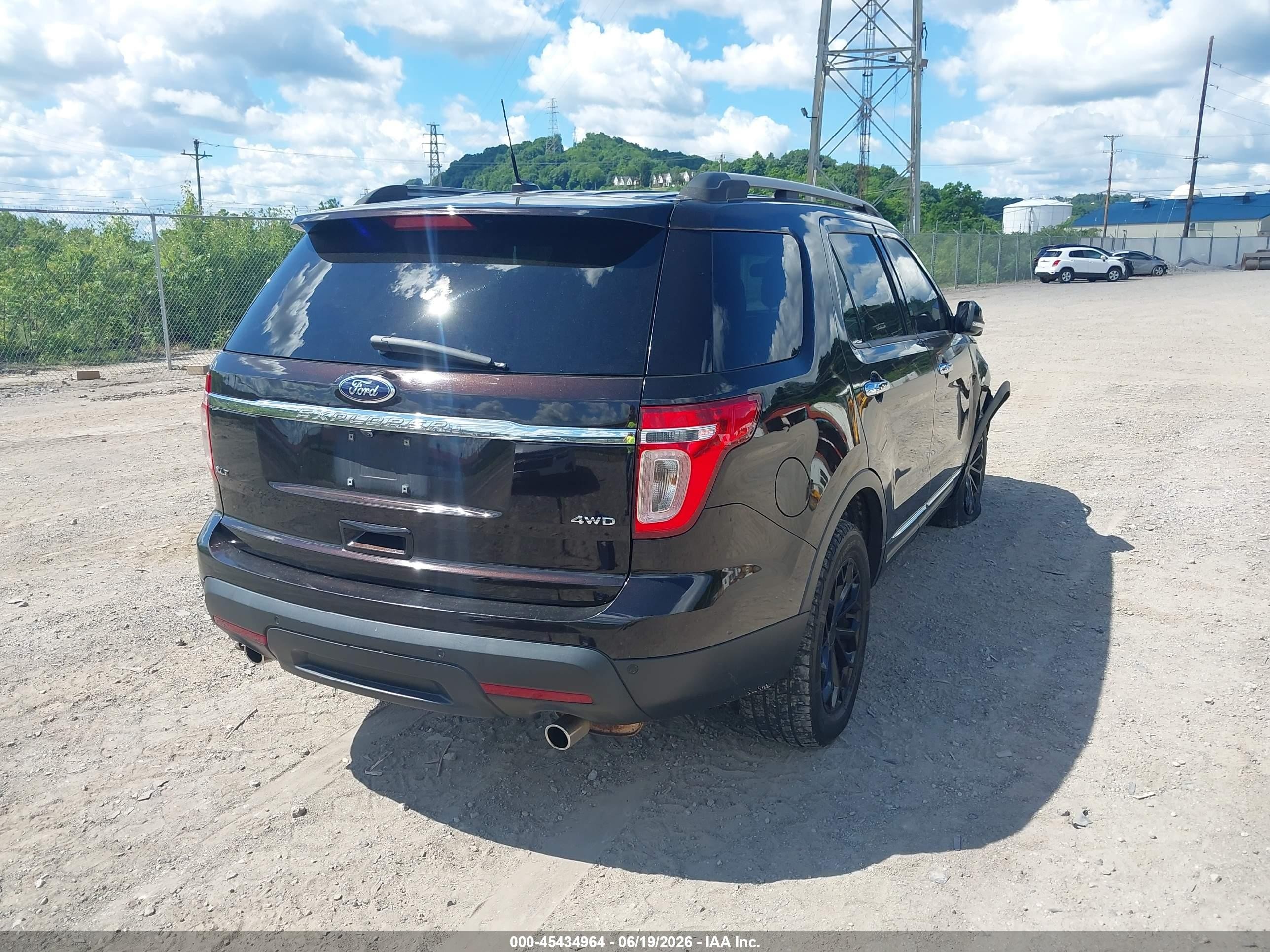 2014 Ford Explorer Xlt Black vin: 1FM5K8D86EGA79053