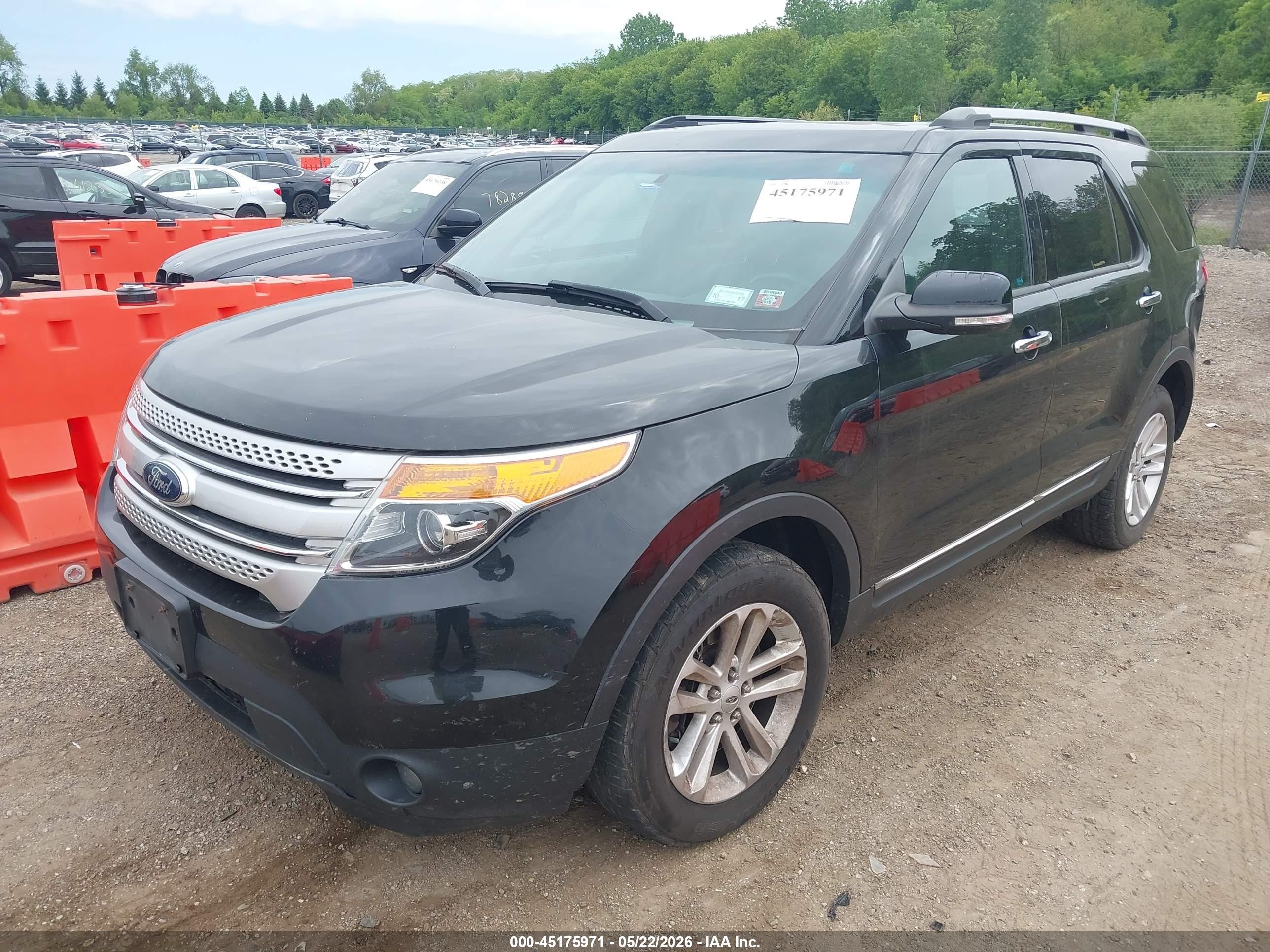 2014 Ford Explorer Xlt Black vin: 1FM5K8D86EGA84091