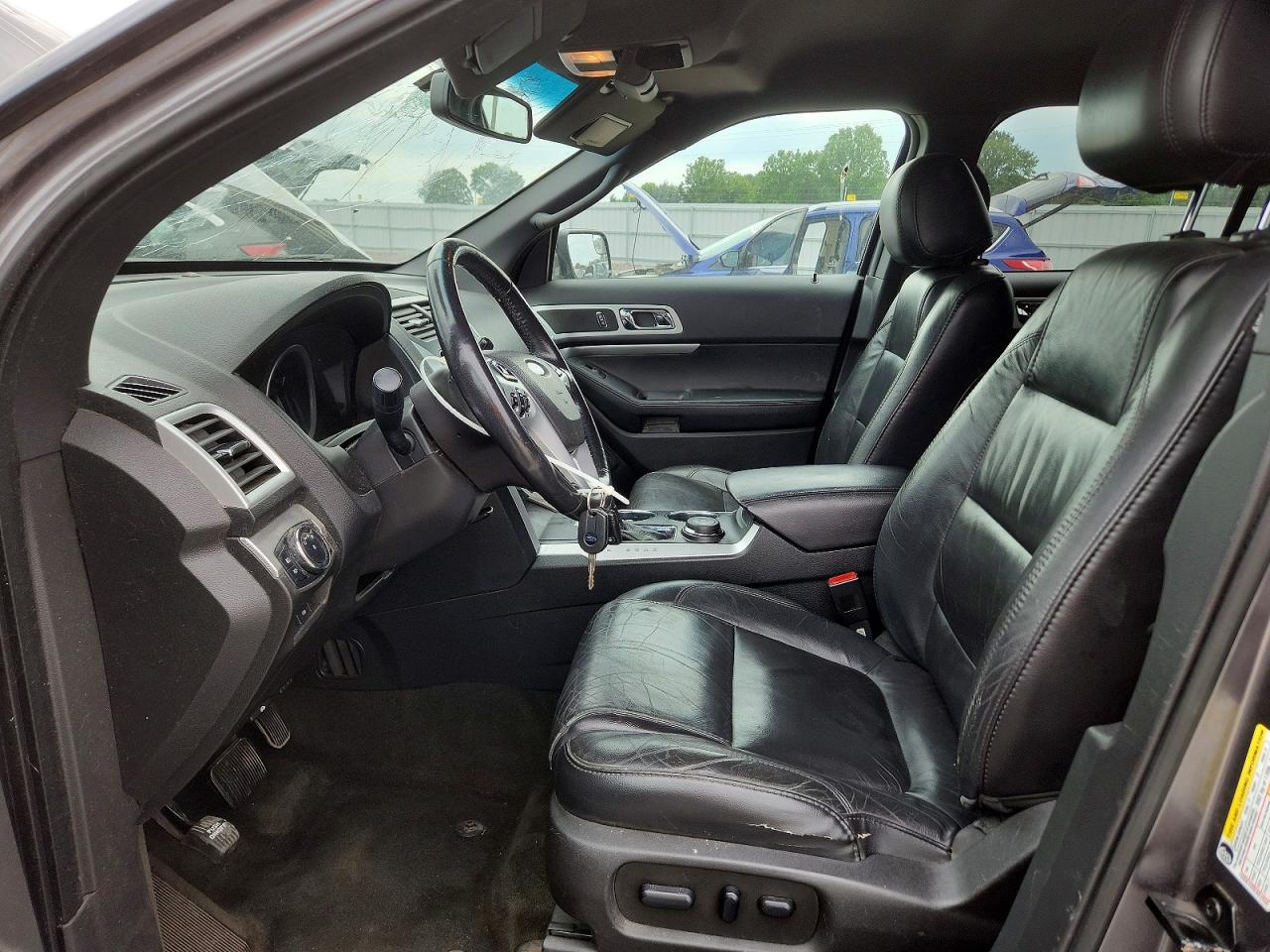 2014 Ford Explorer Xlt Gray vin: 1FM5K8D86EGA87010
