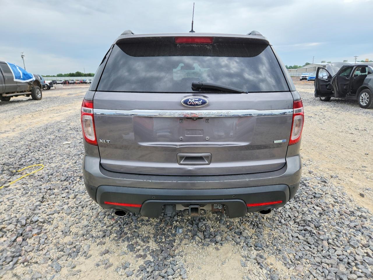 2014 Ford Explorer Xlt Gray vin: 1FM5K8D86EGA87010