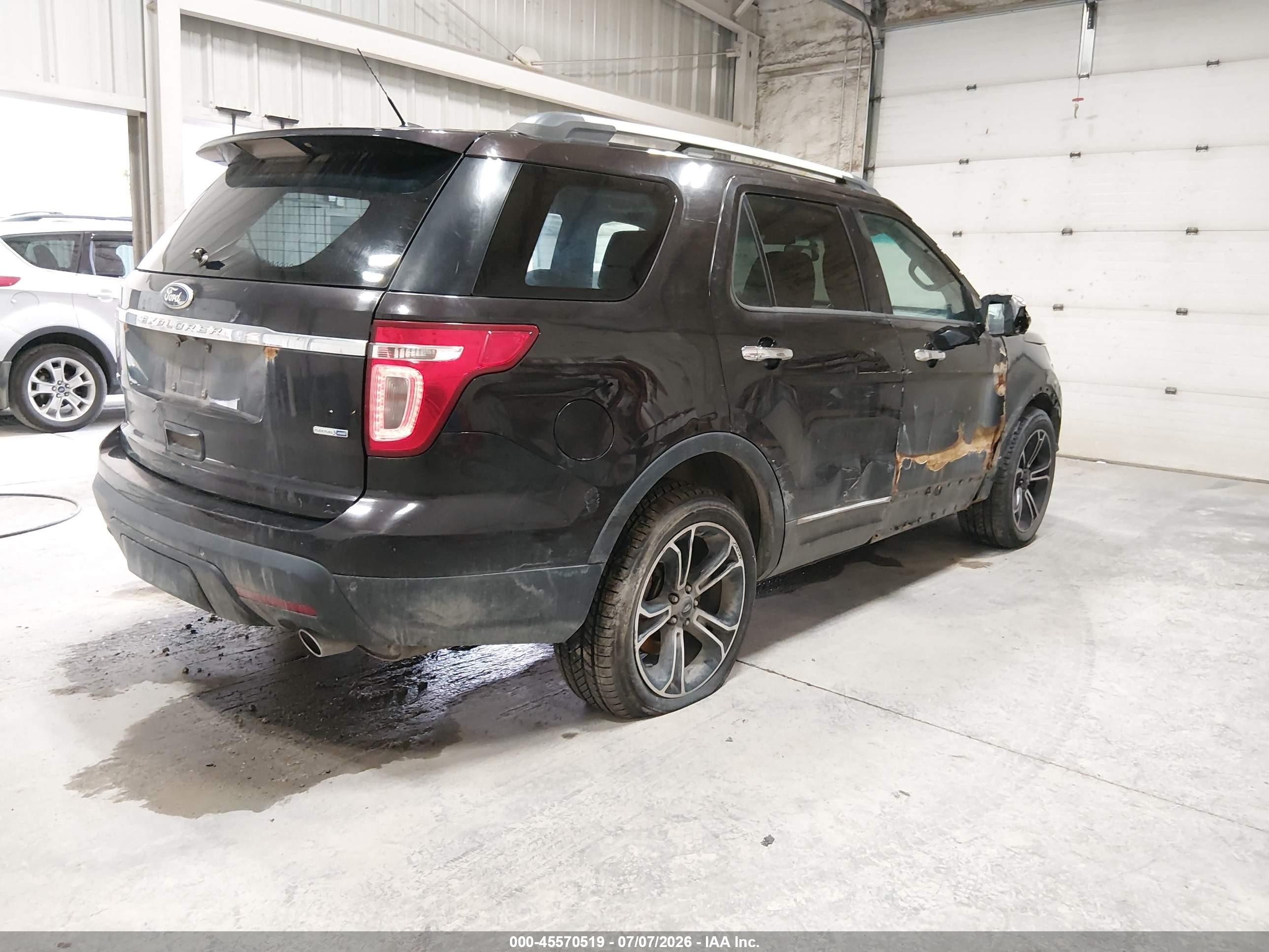 2014 Ford Explorer Xlt Black vin: 1FM5K8D86EGA91445