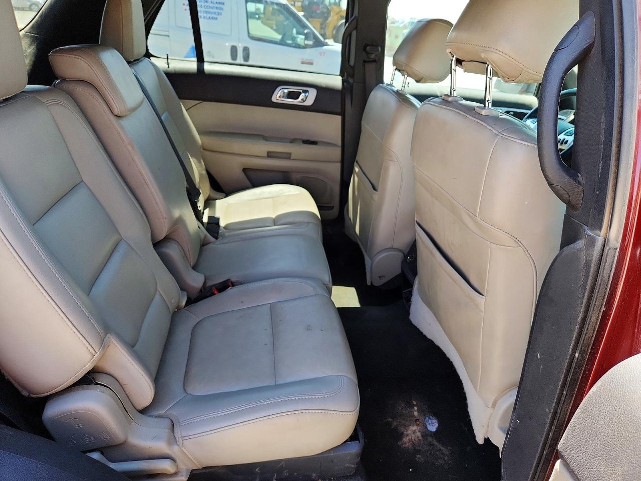2014 Ford Explorer Xlt Burgundy vin: 1FM5K8D86EGC50495