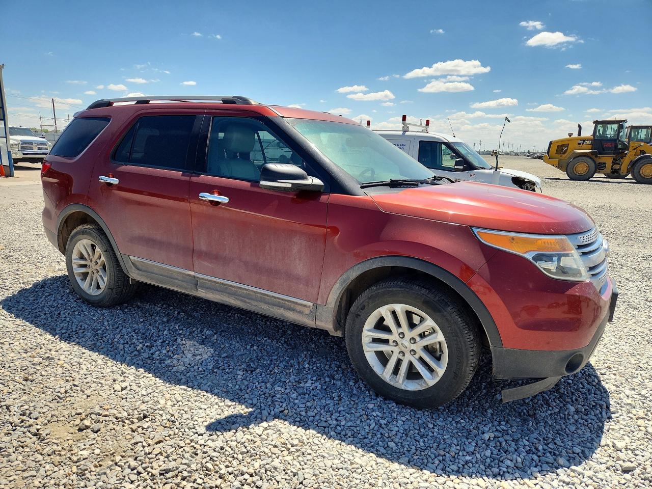 2014 Ford Explorer Xlt Burgundy vin: 1FM5K8D86EGC50495