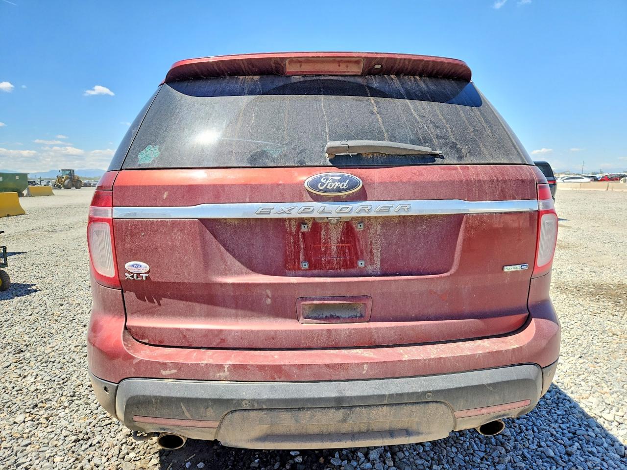 2014 Ford Explorer Xlt Burgundy vin: 1FM5K8D86EGC50495