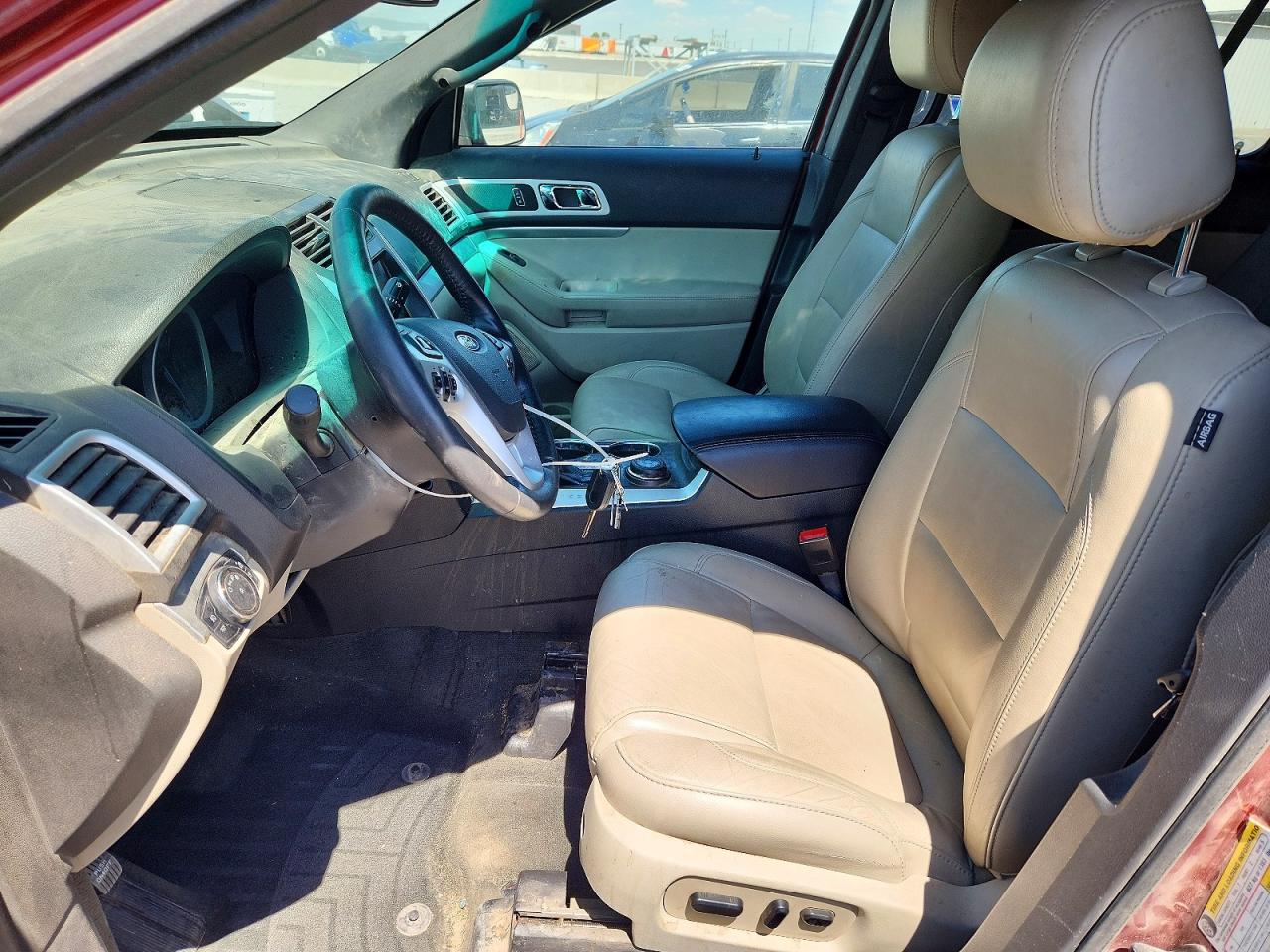 2014 Ford Explorer Xlt Burgundy vin: 1FM5K8D86EGC50495
