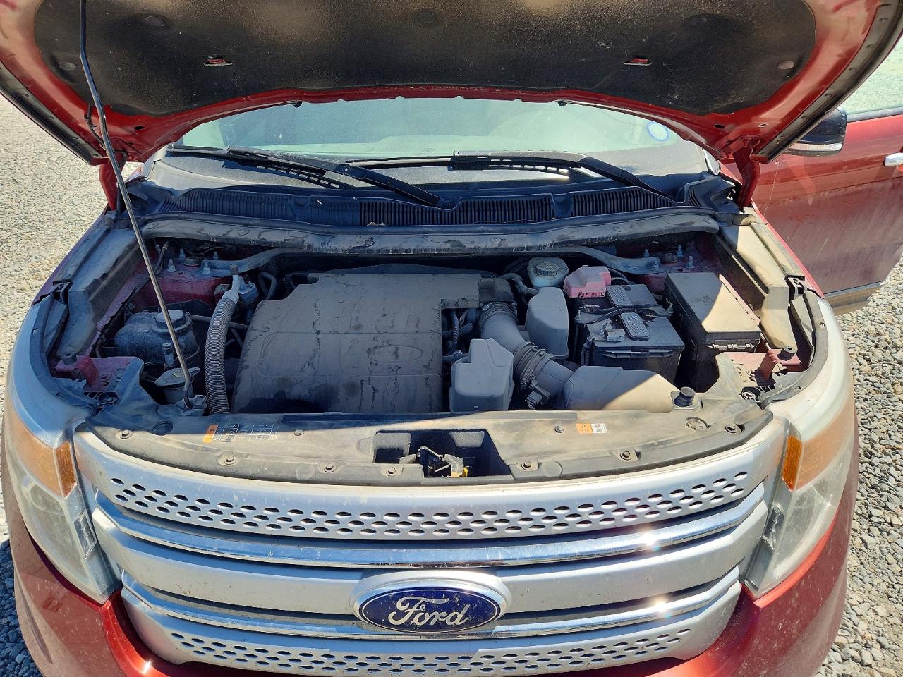 2014 Ford Explorer Xlt Burgundy vin: 1FM5K8D86EGC50495