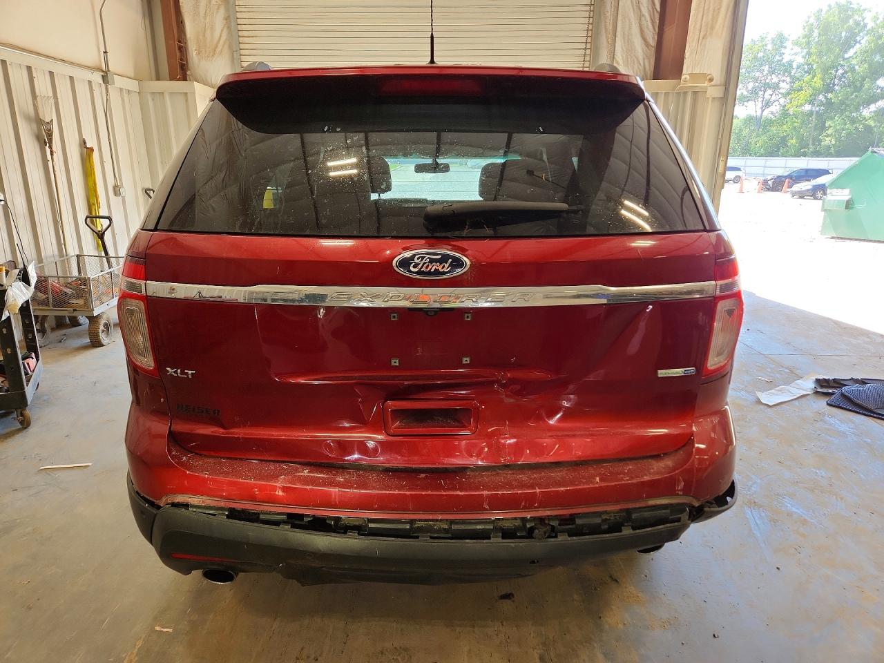 2015 Ford Explorer Xlt Красный vin: 1FM5K8D86FGA03379
