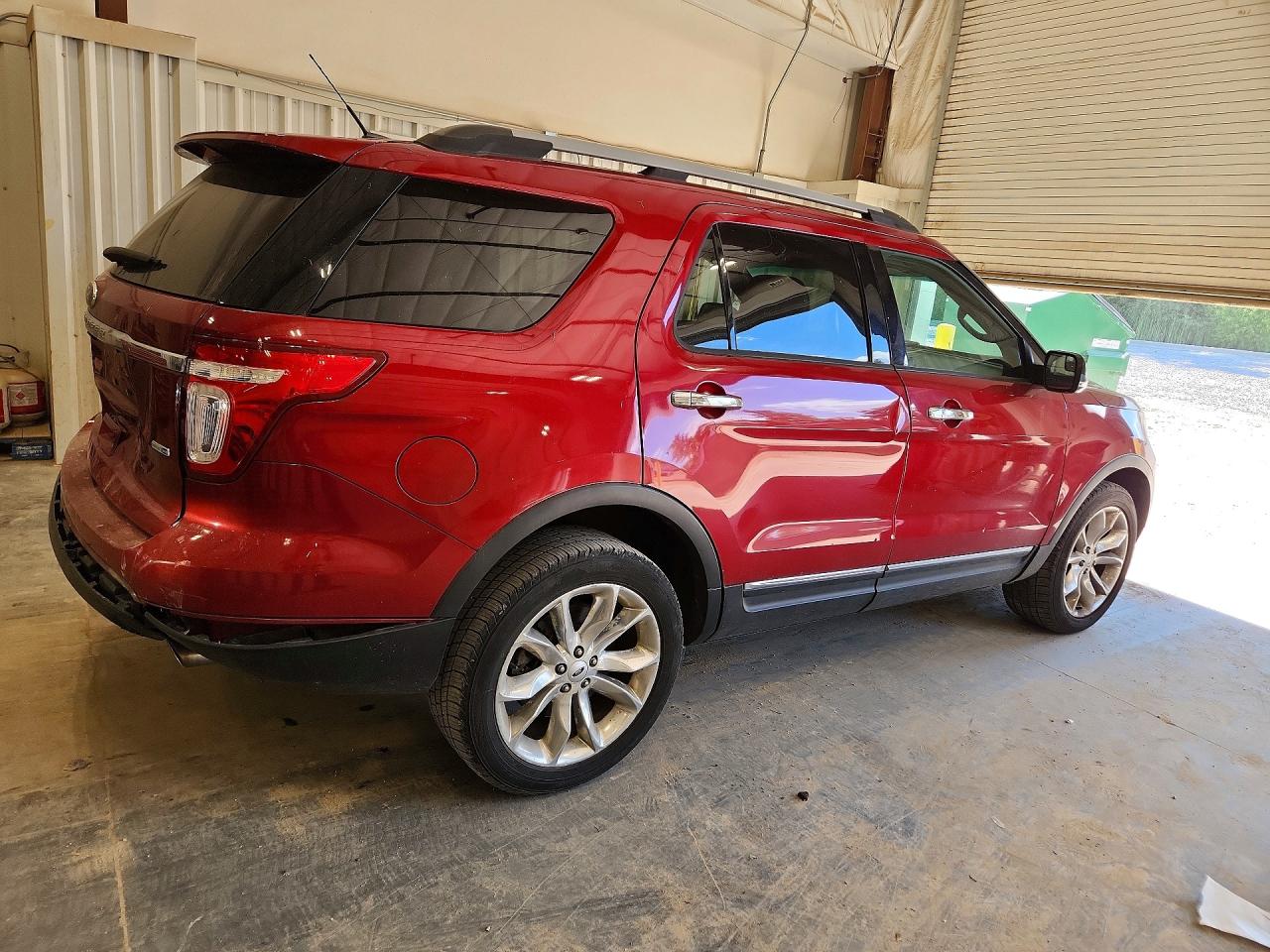 2015 Ford Explorer Xlt Красный vin: 1FM5K8D86FGA03379