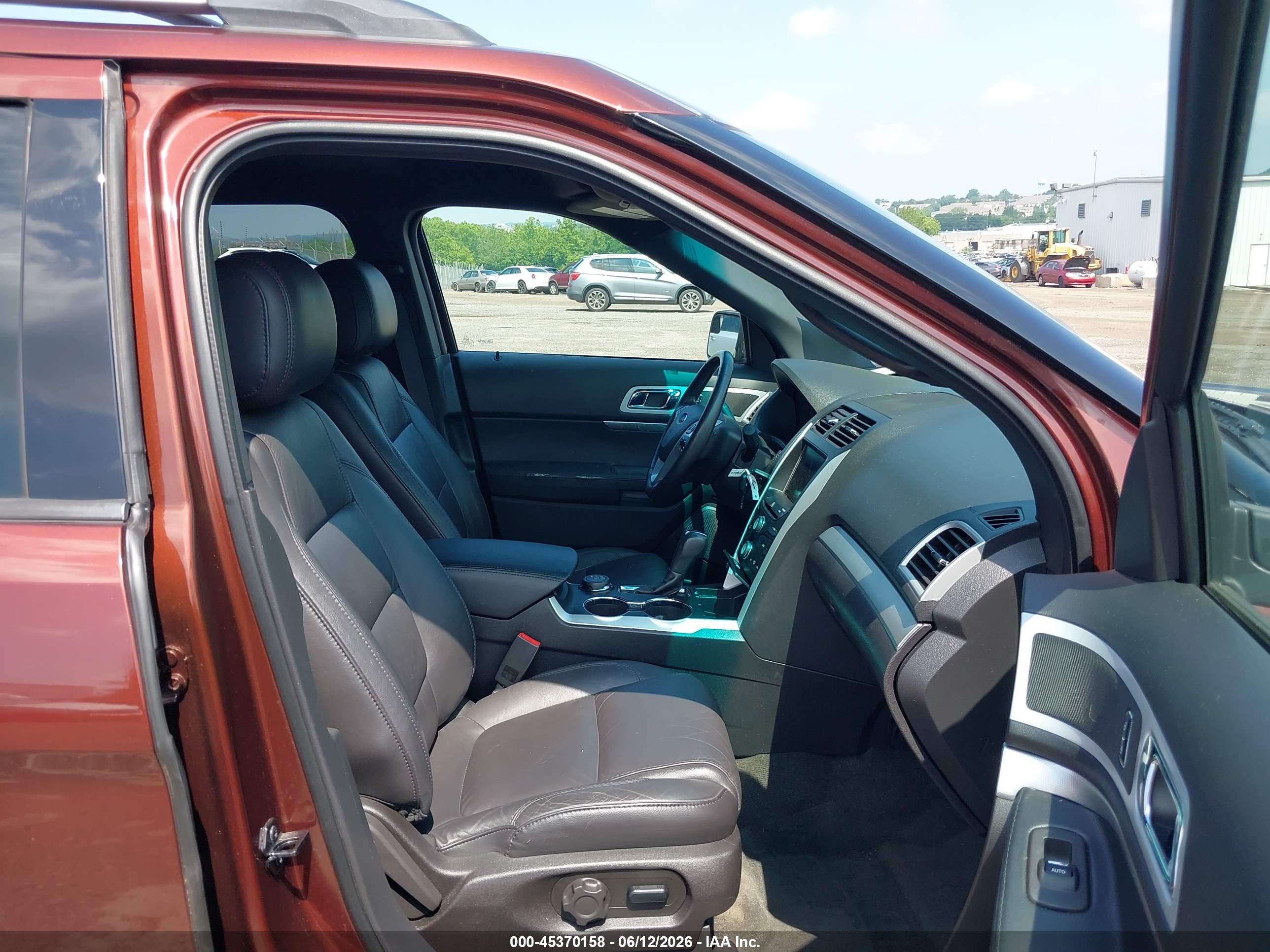 2015 Ford Explorer Xlt Orange vin: 1FM5K8D86FGA11742