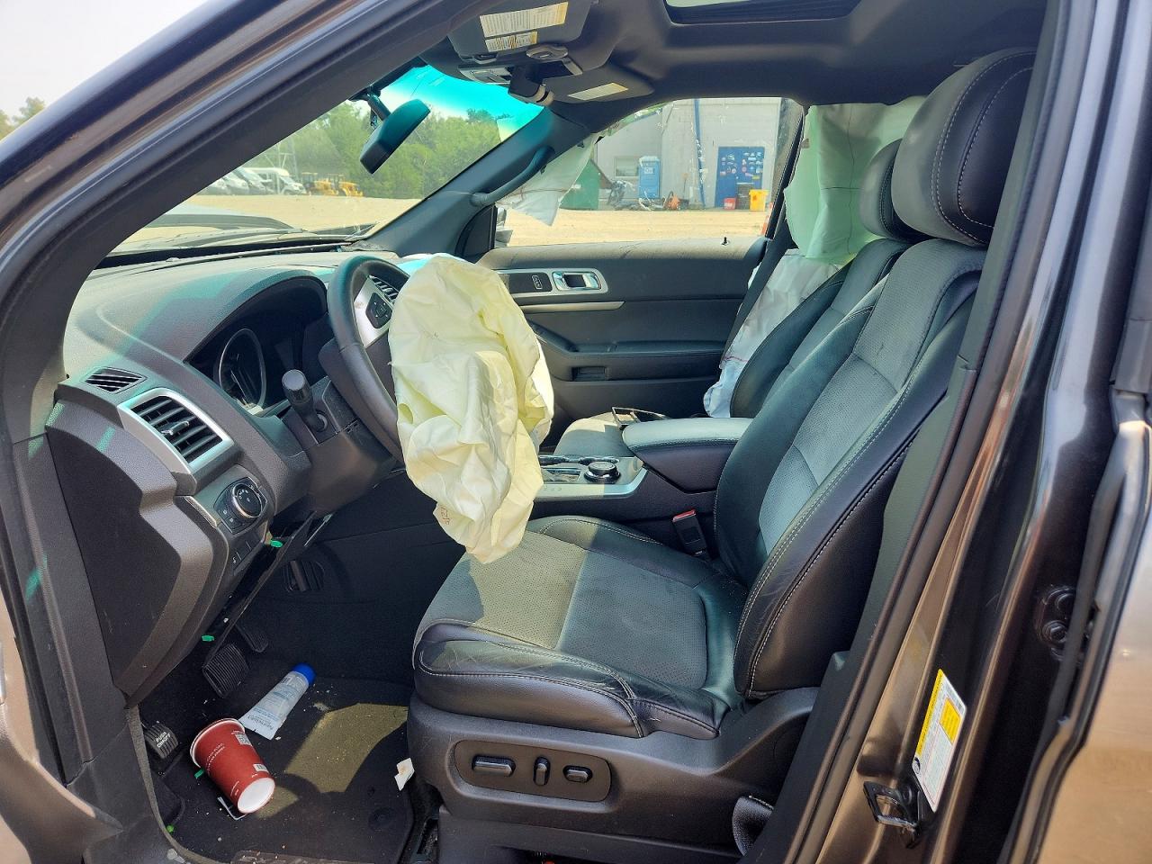 2015 Ford Explorer Xlt Серый vin: 1FM5K8D86FGA11773