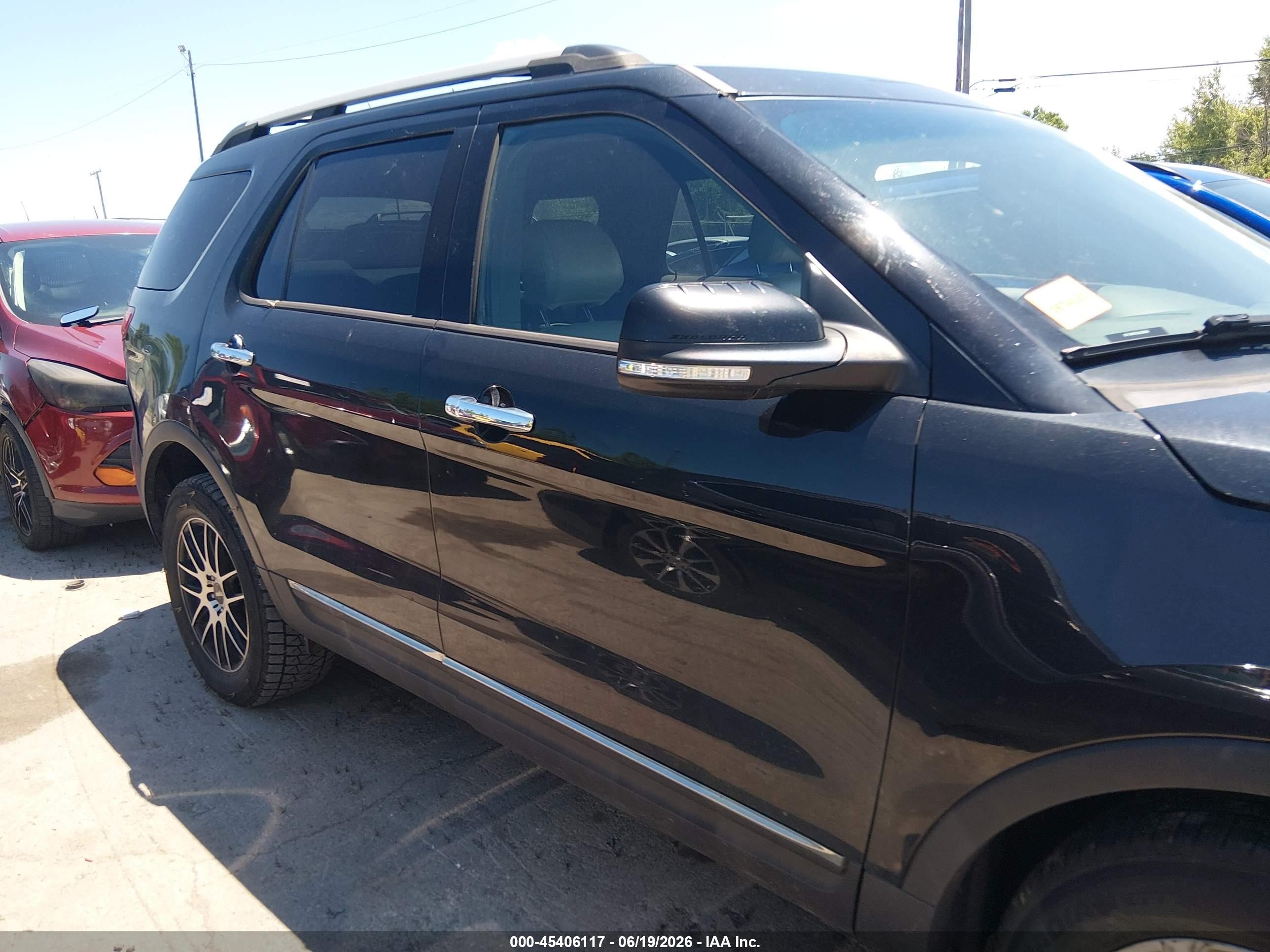 2015 Ford Explorer Xlt Black vin: 1FM5K8D86FGA21963