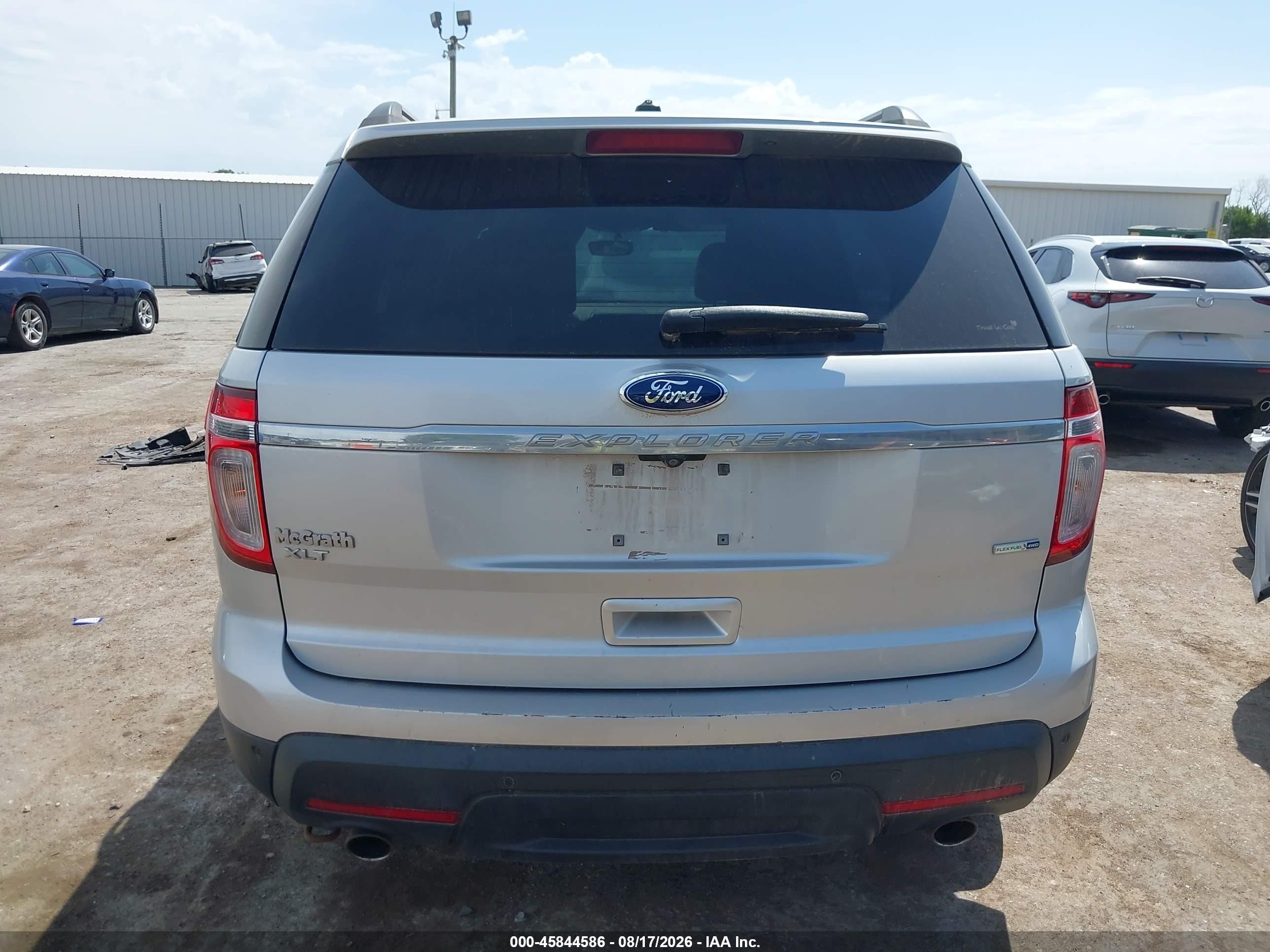 2015 Ford Explorer Xlt Silver vin: 1FM5K8D86FGA52890