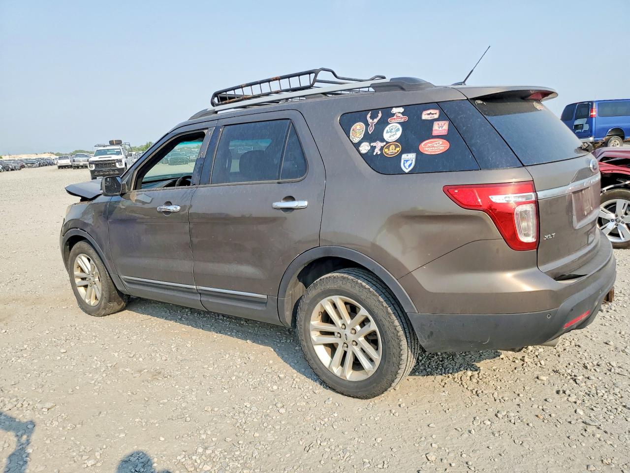 2015 Ford Explorer Xlt Gray vin: 1FM5K8D86FGB01991