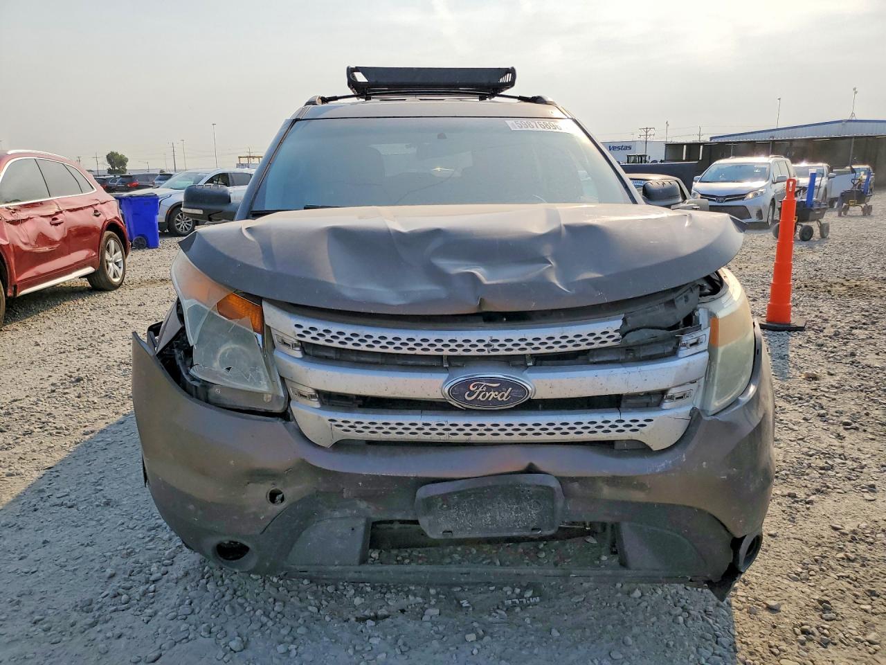 2015 Ford Explorer Xlt Gray vin: 1FM5K8D86FGB01991