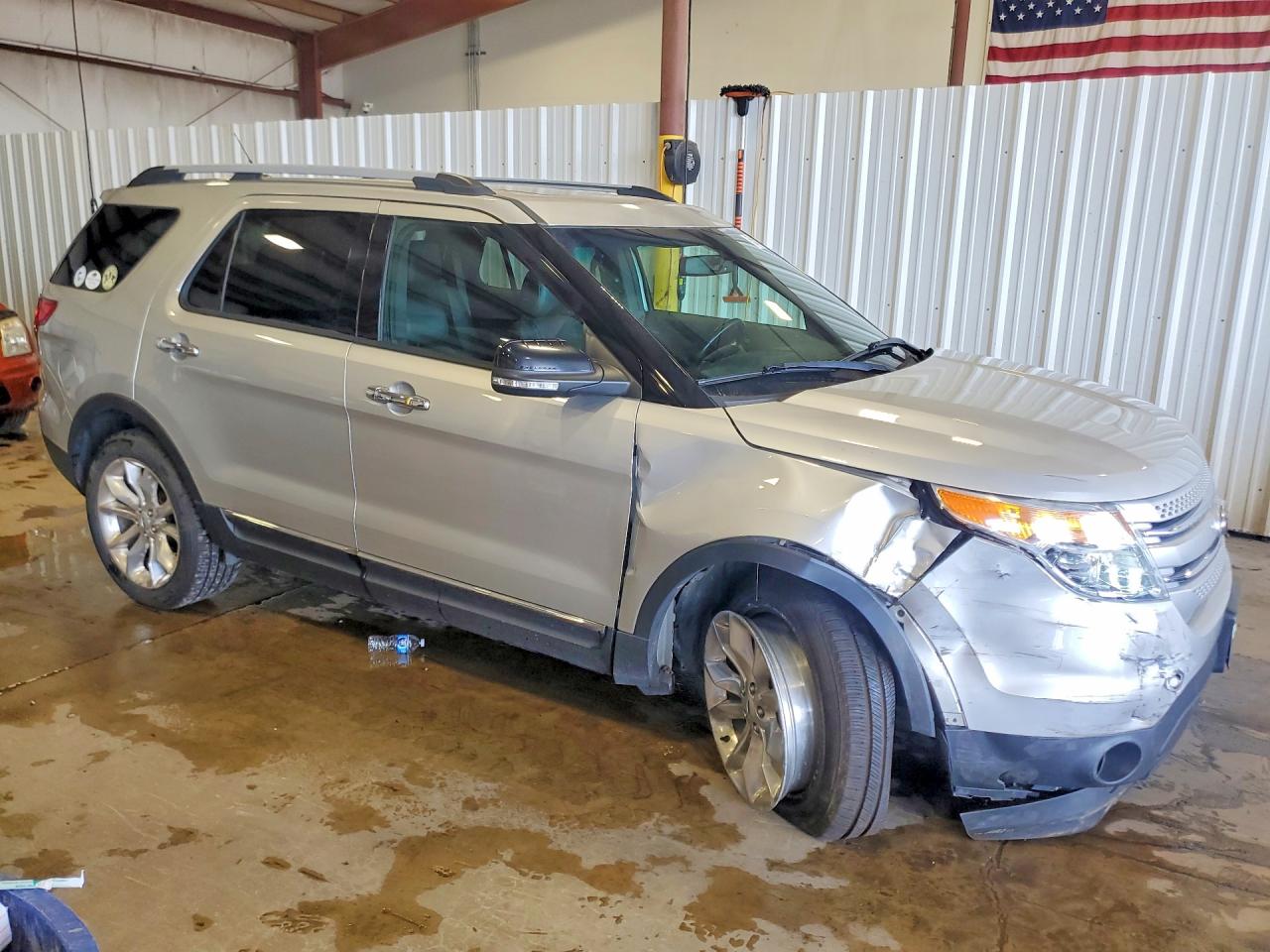 2015 Ford Explorer Xlt Silver vin: 1FM5K8D86FGB16779