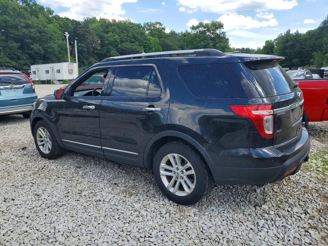 2015 Ford Explorer Xlt Black vin: 1FM5K8D86FGB21609