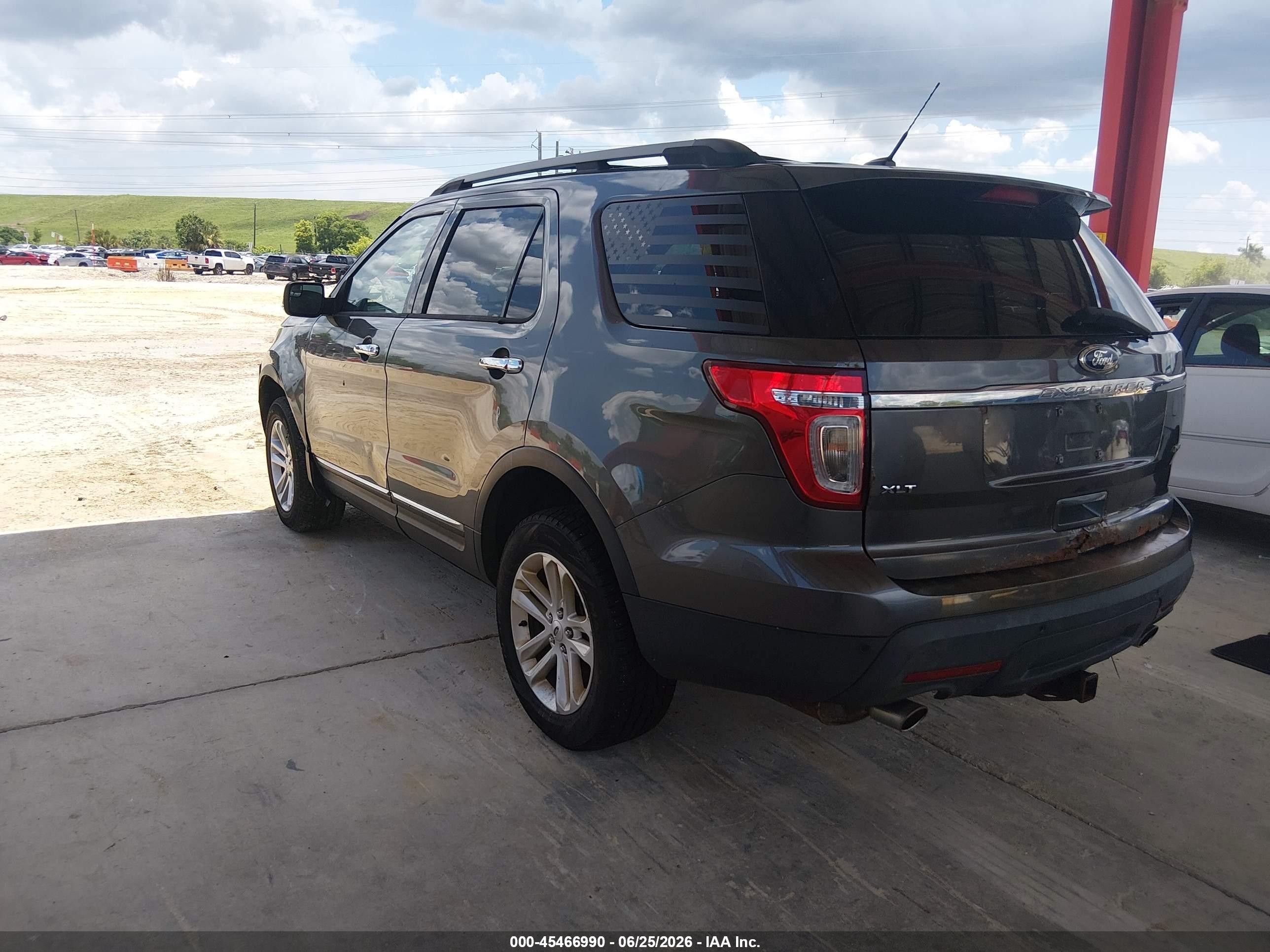 2015 Ford Explorer Xlt Gray vin: 1FM5K8D86FGB28981
