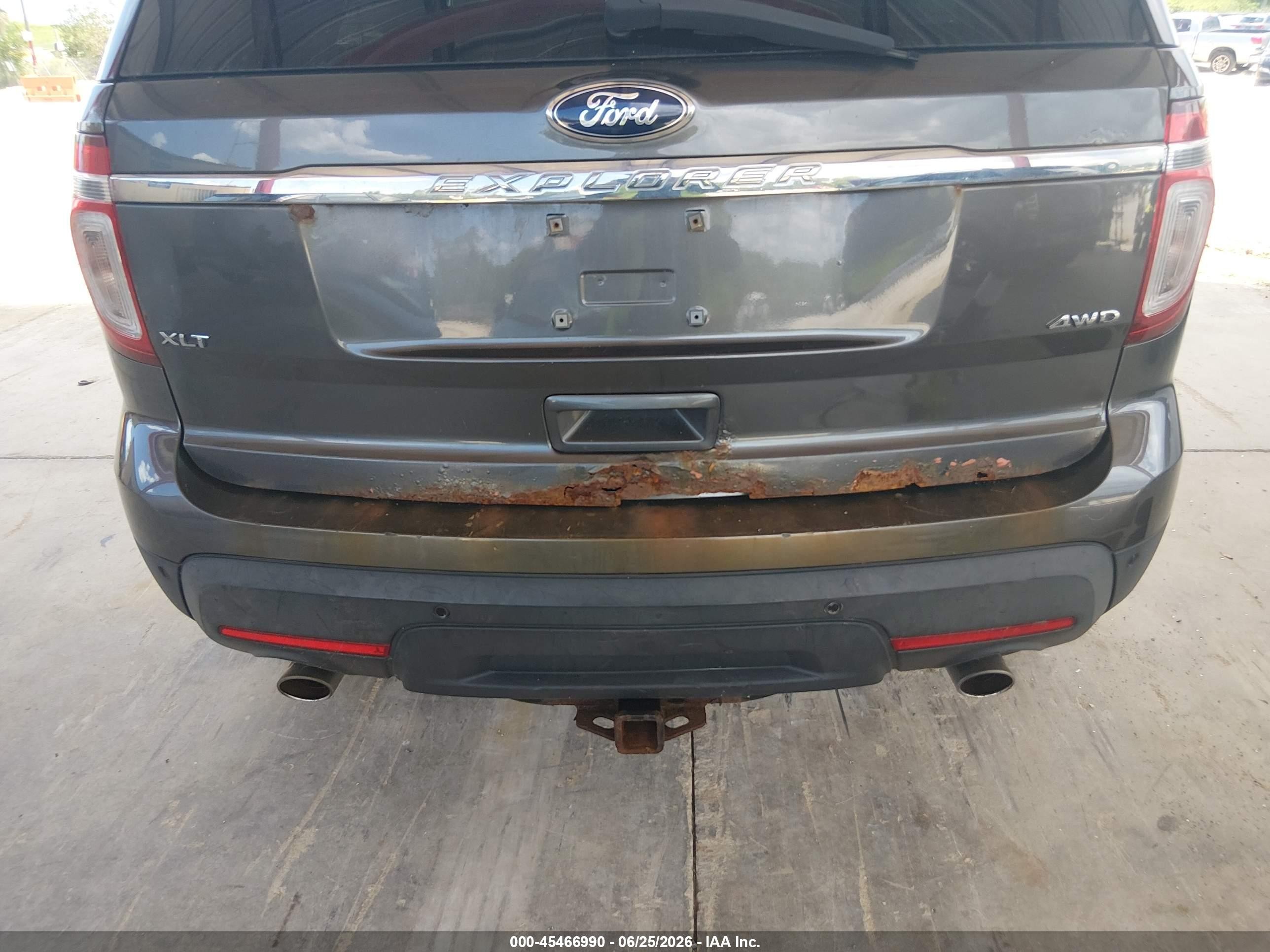 2015 Ford Explorer Xlt Gray vin: 1FM5K8D86FGB28981