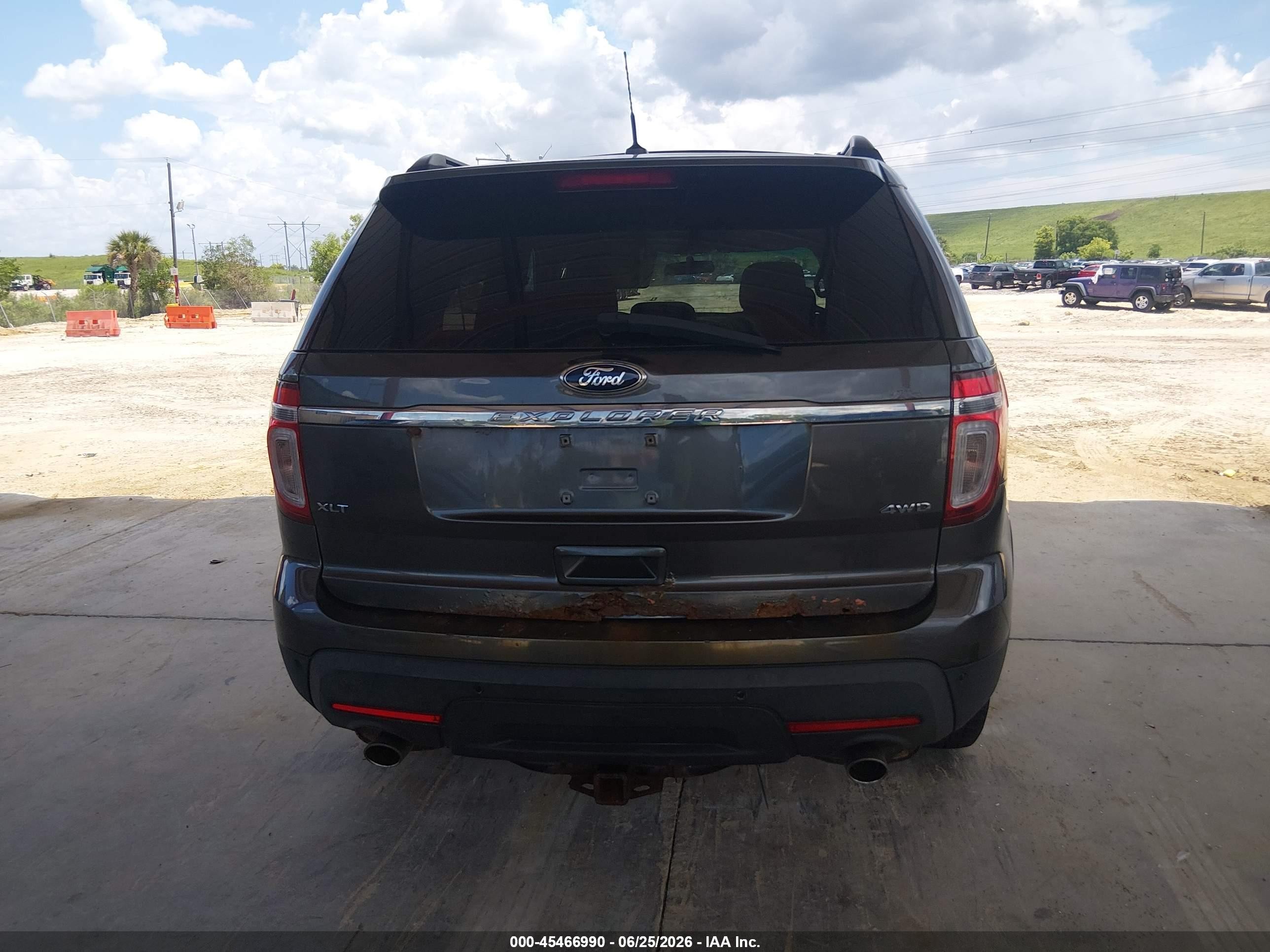2015 Ford Explorer Xlt Gray vin: 1FM5K8D86FGB28981