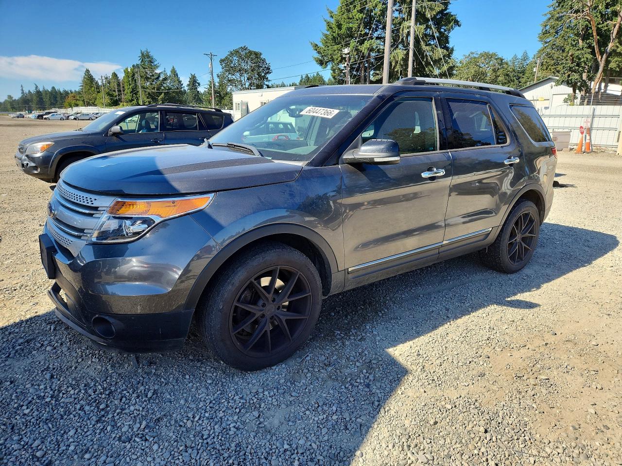 2015 Ford Explorer Xlt Gray vin: 1FM5K8D86FGB50964